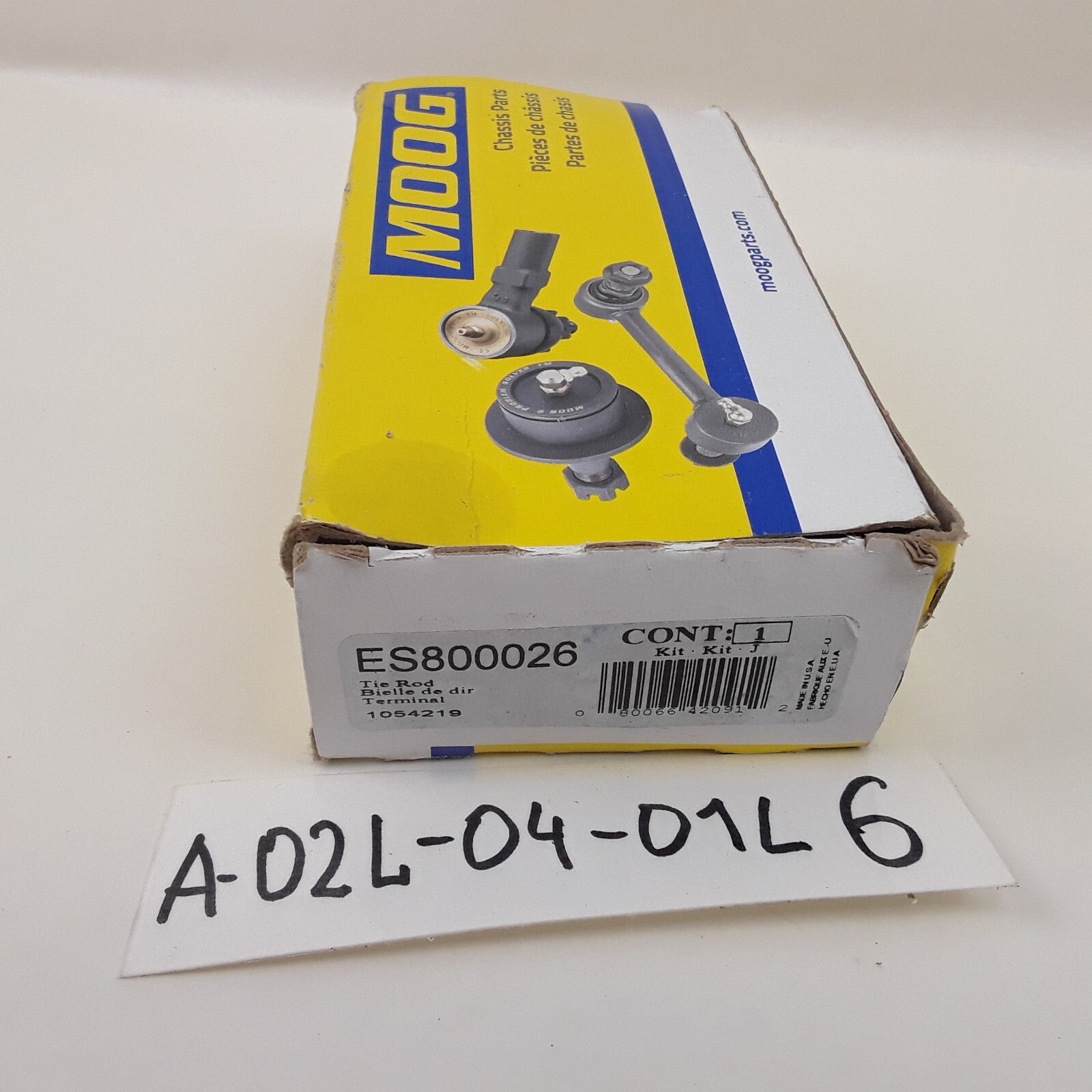 MOOG ES800026 Front Left Steering Tie Rod End Fits Mazda 3 Sport 5 3 (2004-2017)