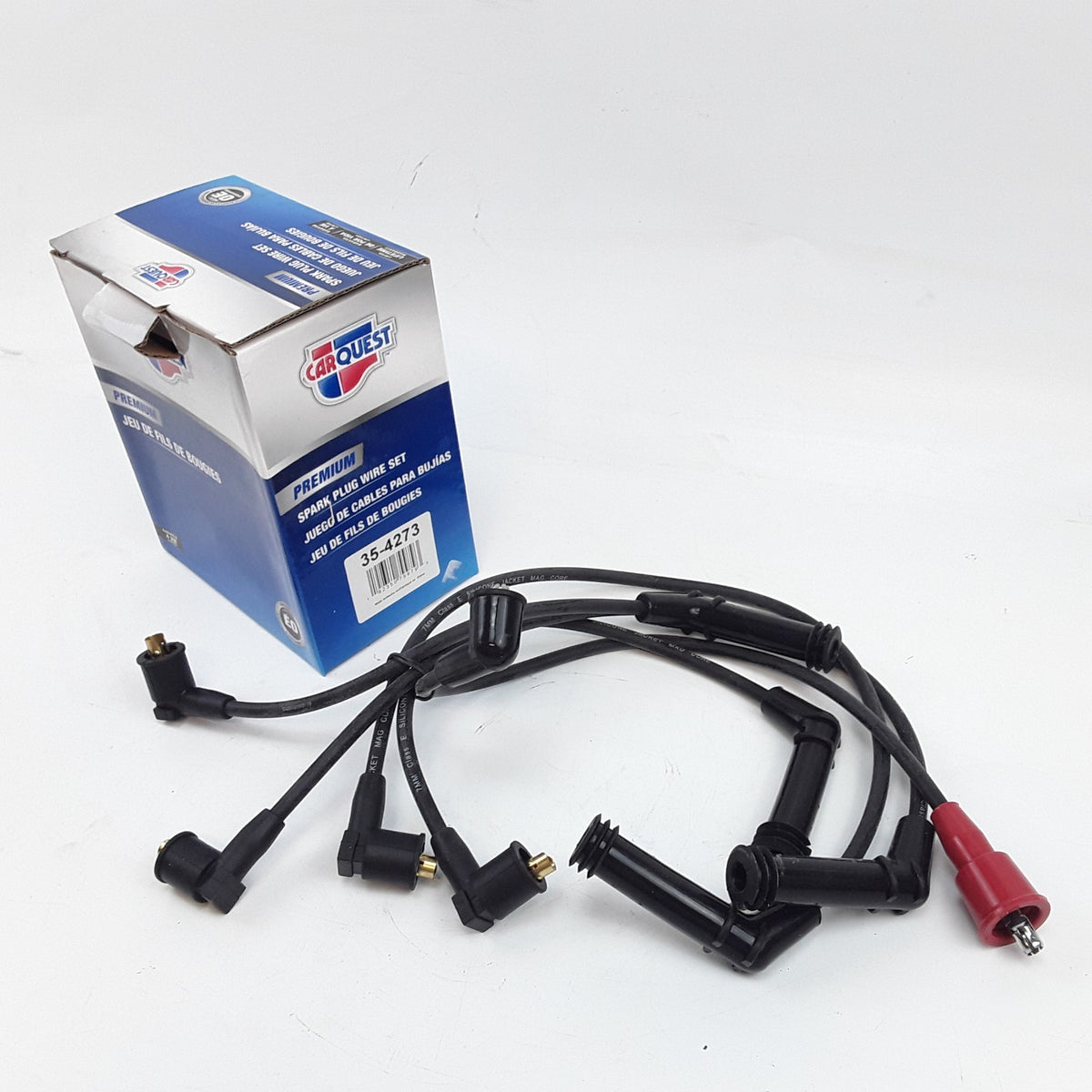 Spark Plug Wire Set Fits Hyundai Scoupe (1991 1992 1993 1994 1995) 1.5L-I4