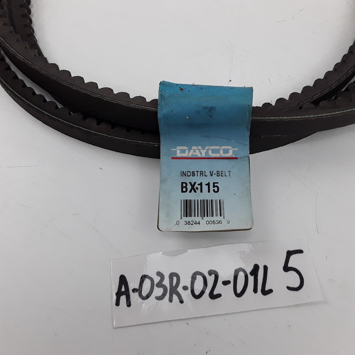 Dayco BX-115 Classic Cogged V-Belt 117.72" Effective Length For Trailer & Truck