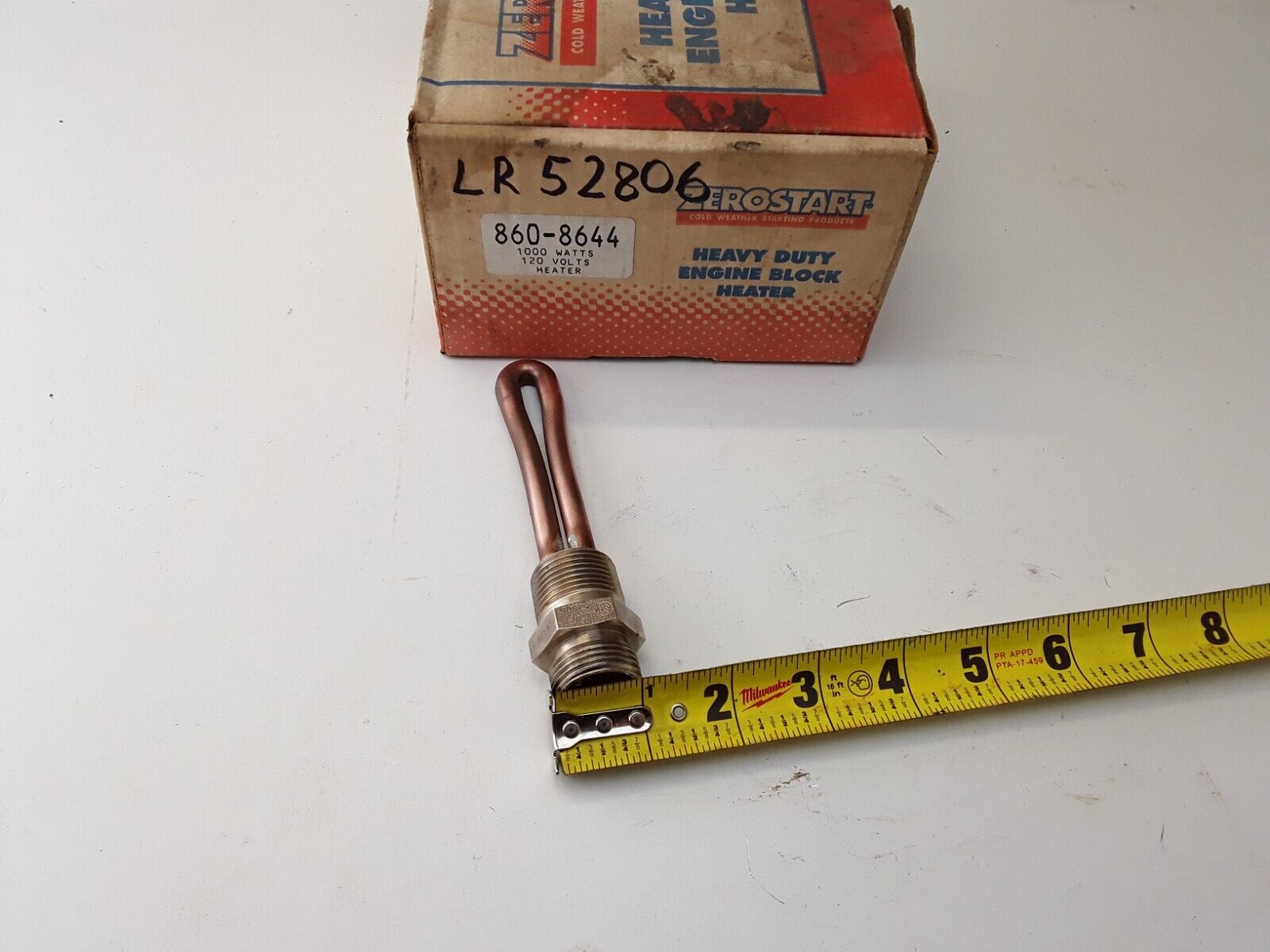 Engine Motor Block Heater Truck Diesel Freeze Plug 1000w 120 V LR 52806 LR52806 - HotCarParts
