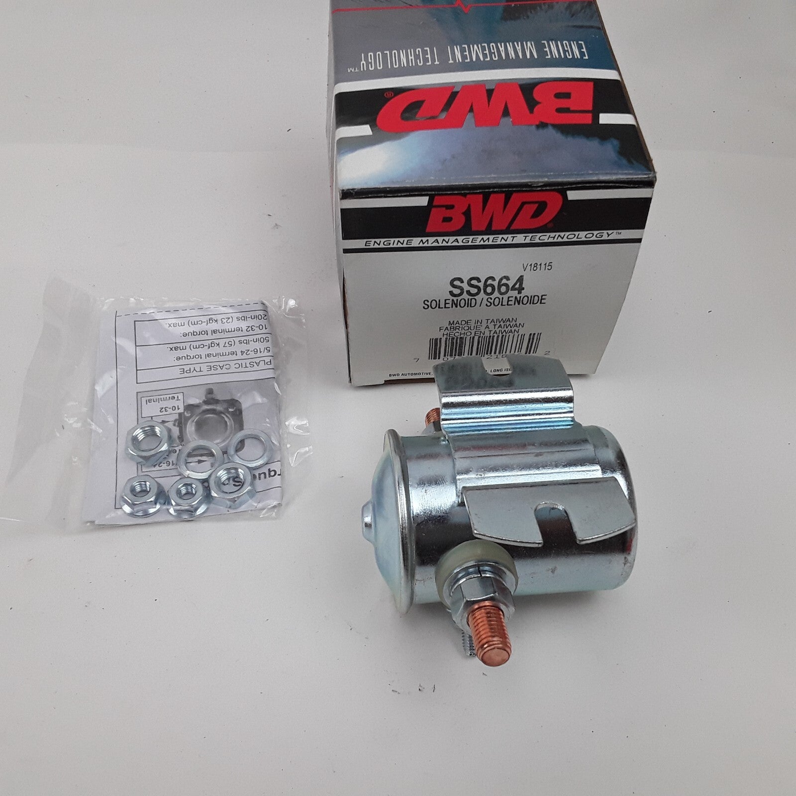 Starter Solenoid Fits Ford E-150 2004-2007 F-150 1985-1998 F-250 1985-1992