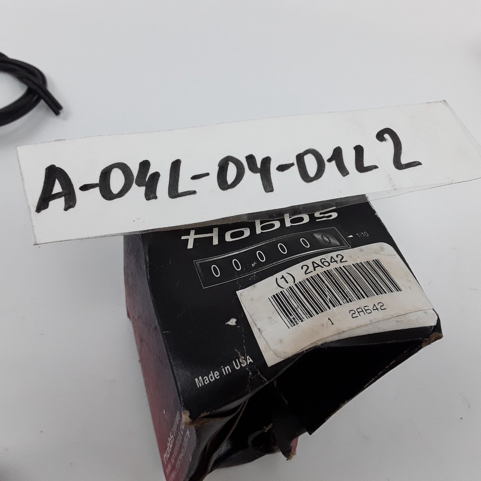 Hobbs 2A642 Quartz Hour Meter Heavy Duty Universal Use For Forklifts
