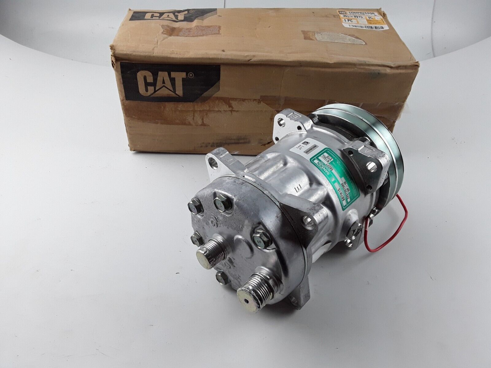 A/C Compressor OEM Cat 365-9915 TELEHANDLER p/n For Sanden SD7H15 model S8227 - HotCarParts