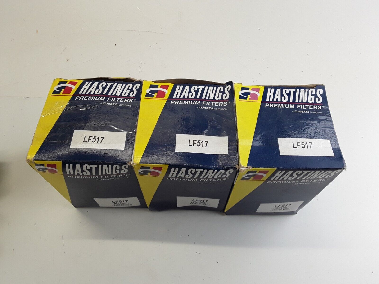 3pcs Engine Oil Filter Hastings LF517 Fast Free Shipping - HotCarParts