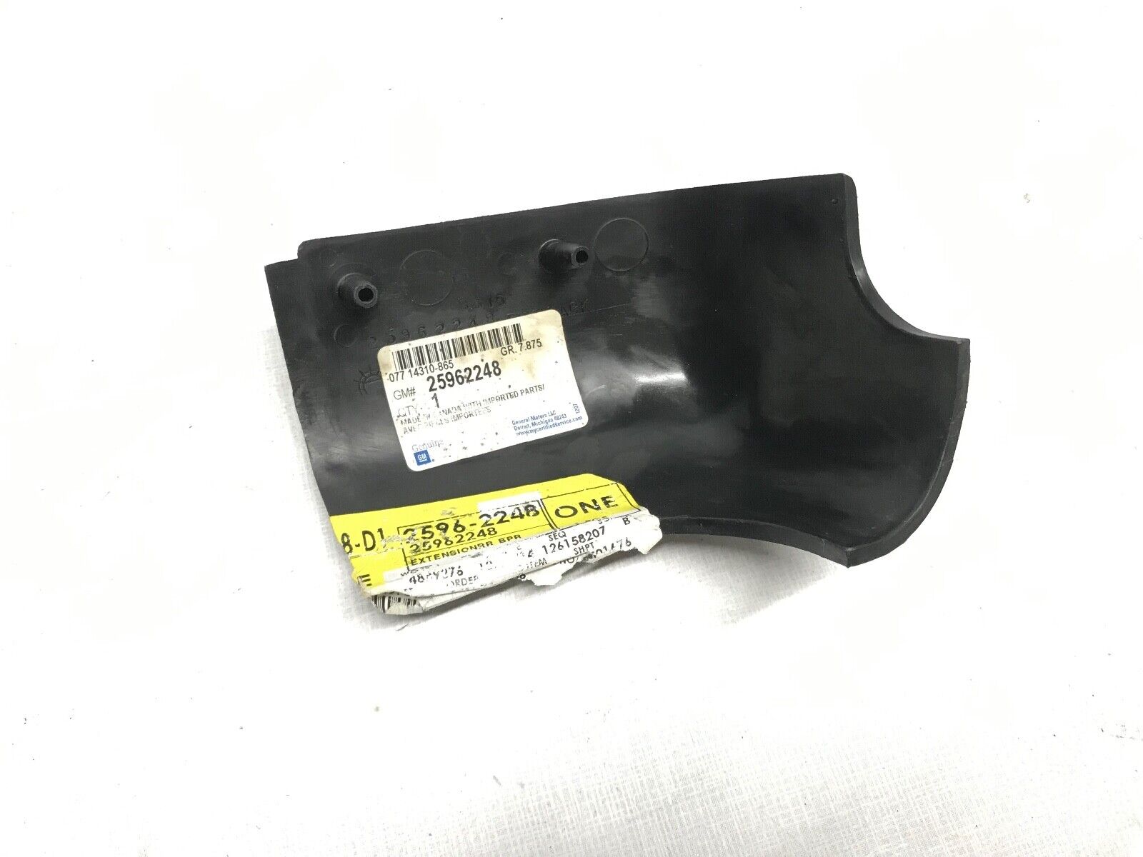GM OEM Rear Bumper-Extension Right 25962248 / 84170689 Savana 3500 Express 3500 - HotCarParts