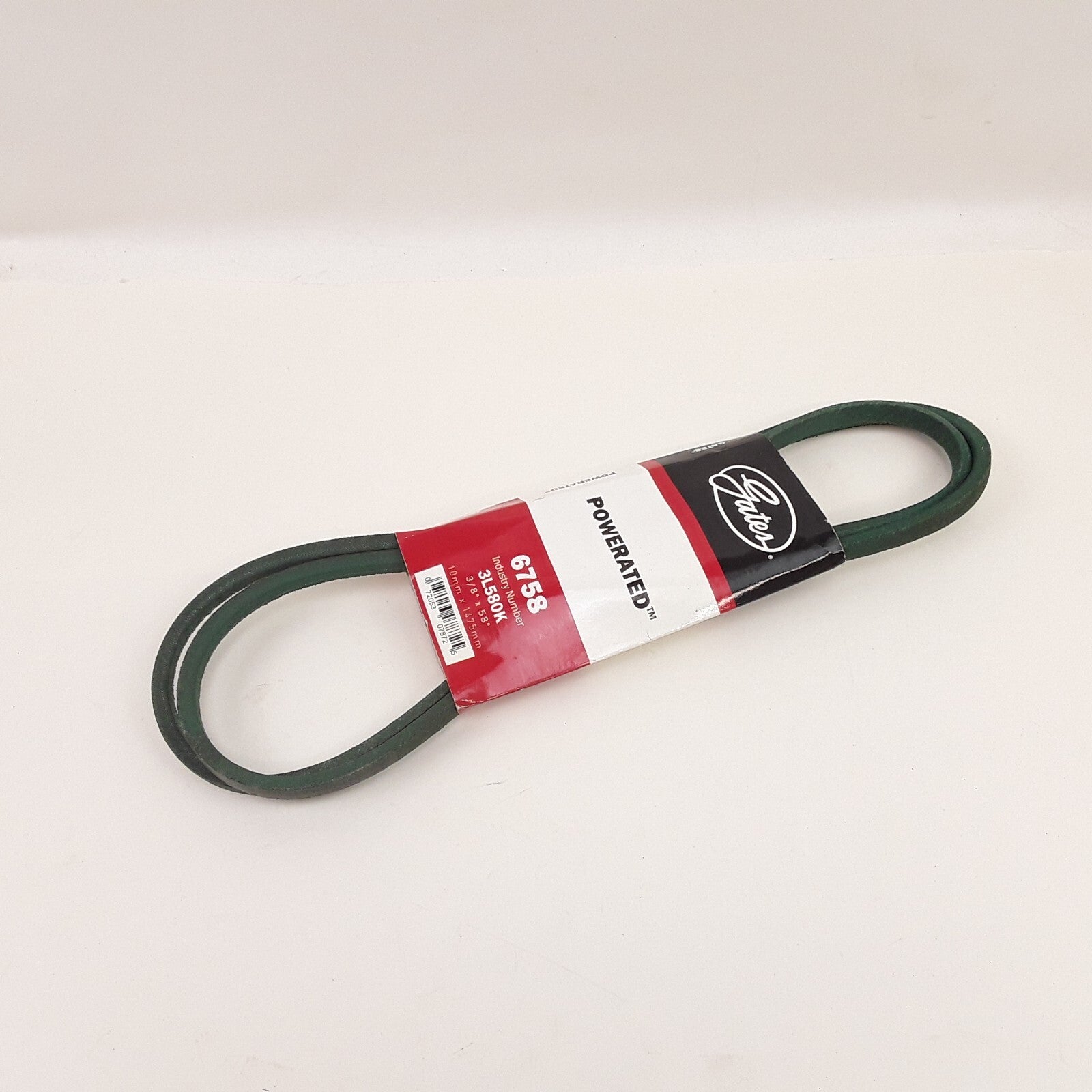 Gates 6758 - PoweRated FHP Medium Horse-Power V-Belt 3/8" x 58" 10mm x 1475mm