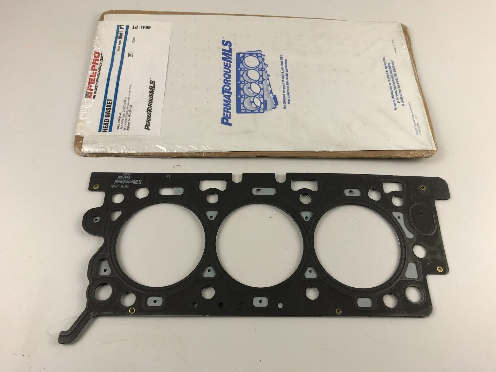 Engine Cylinder Head Gasket-VIN: S, DOHC Right GENUINE Fel-Pro 9541 PT For Ford - HotCarParts