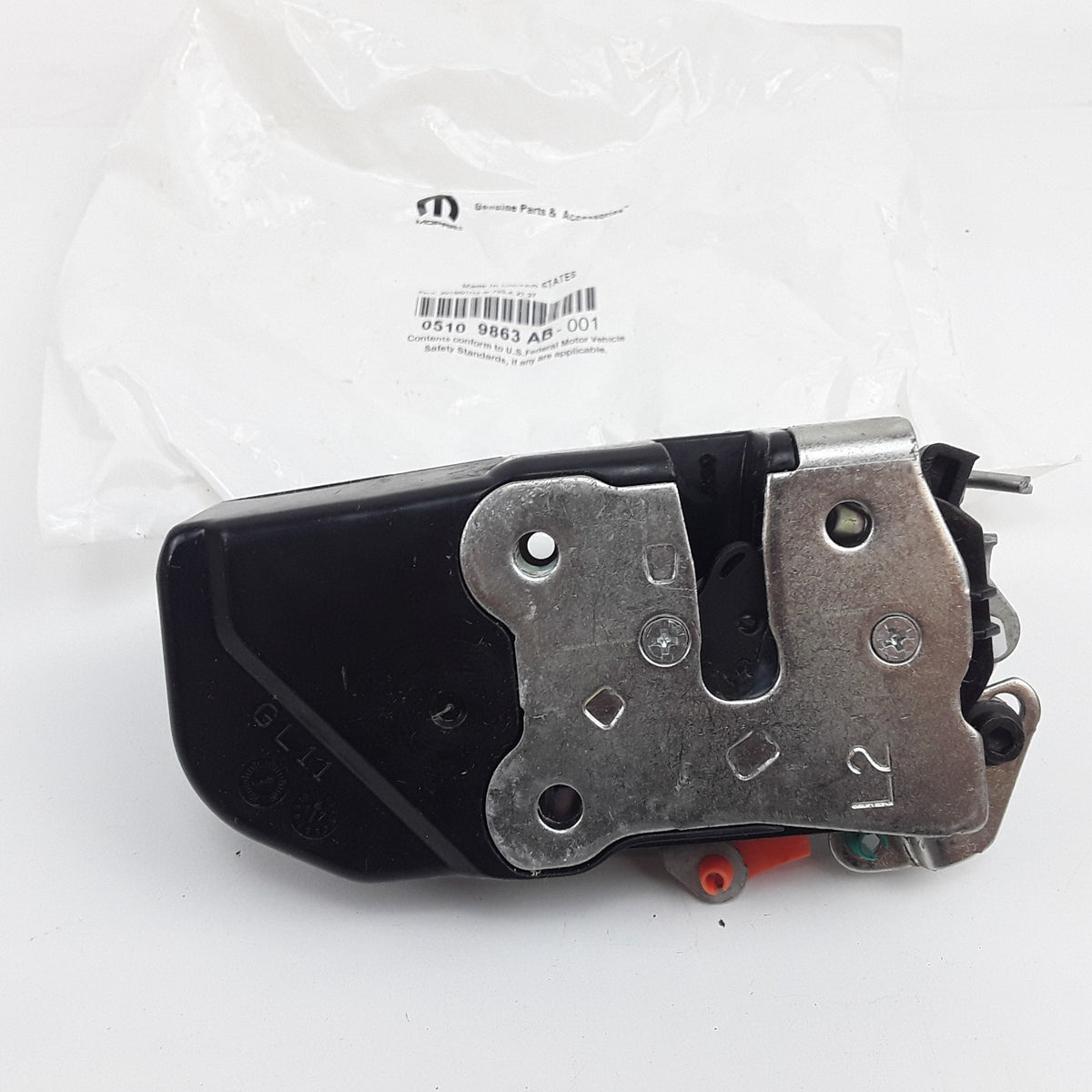 Front Door Lock Actuator Fits Chrysler Town & Country Dodge Caravan (2006-2007)