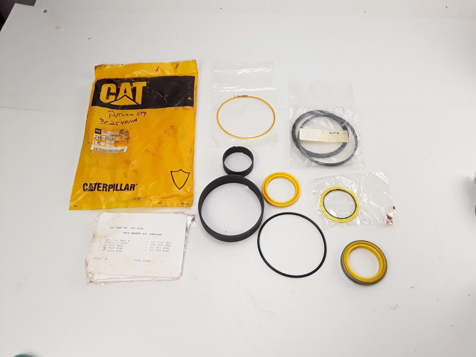 OEM Caterpillar 240-9938 Cylinder Kit For Cat 167-2195 167-2304 6J-7264 5J-7853 - HotCarParts