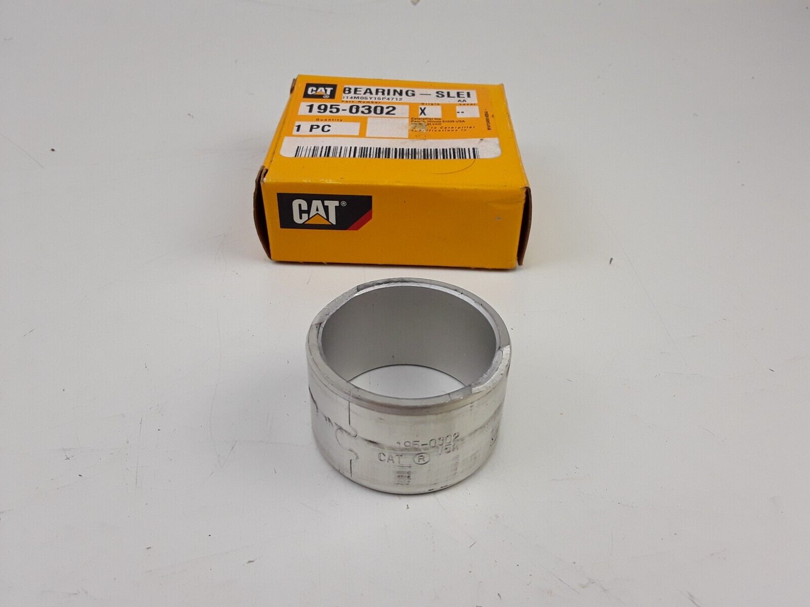 GENUINE CAT 195-0302 BEARING SLEEVE FAST FREE SHIPPING - HotCarParts