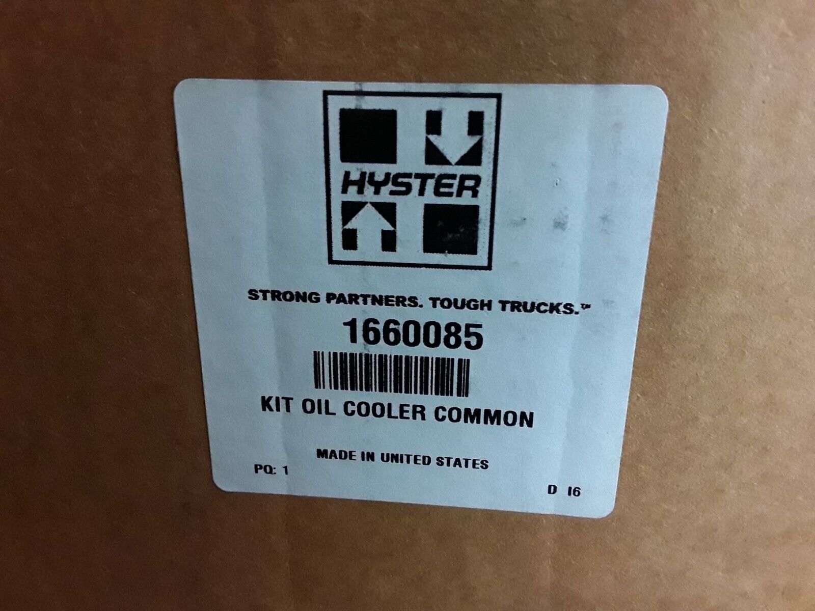 HYSTER 1660085 KIT FORKLIFT OIL COOLER COMMON HYDRAULIC 1636229 2102036 1626026 - HotCarParts