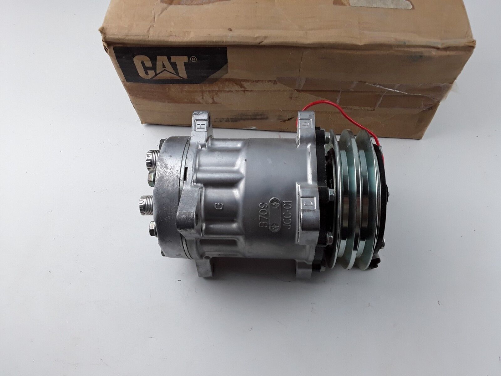 A/C Compressor OEM Cat 365-9915 TELEHANDLER p/n For Sanden SD7H15 model S8227 - HotCarParts