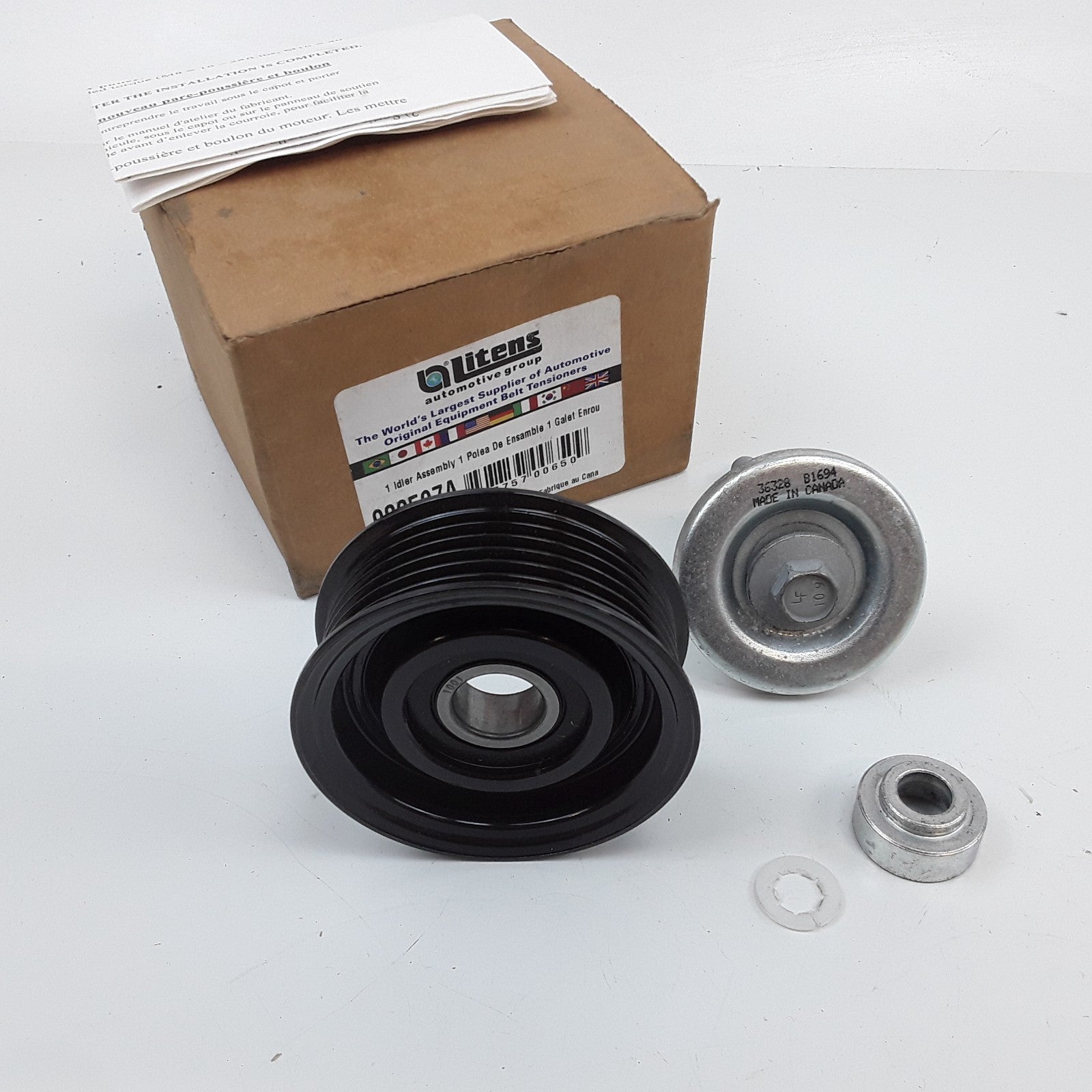Drive Belt Tensioner Pulley Fits Ford Focus Mazda MX-5 Miata MX-5 (2005-2015)