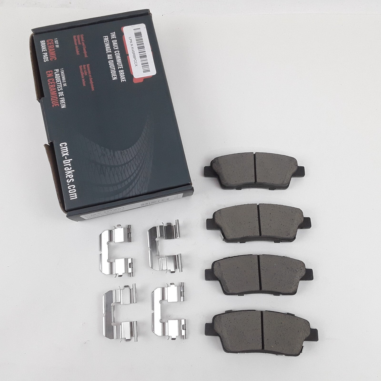 Transit CMX-D1551 Disc Brake Pad Set Fits Mini Kia Hyundai Genesis (2010-2017)
