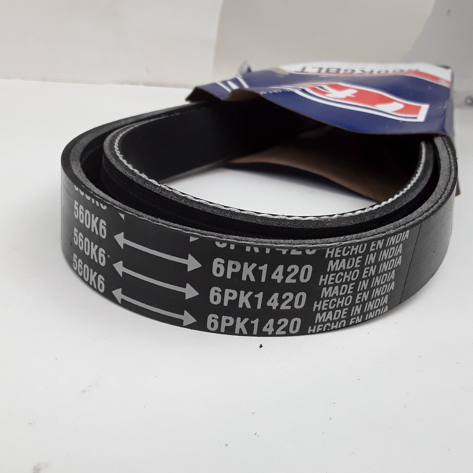 TRP 560K6BLT Multi V Belt-poly 6 Ribs X 56 El 6PK1420