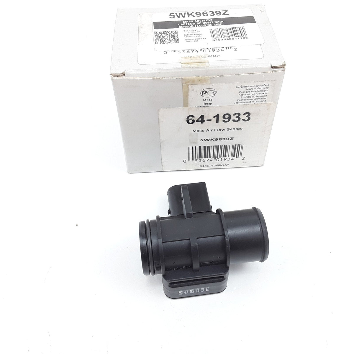 Mass Airflow Sensor Fits BMW M6 X3 X5 M5 525i 530i 330Ci 330i 325Ci (2003-2010)
