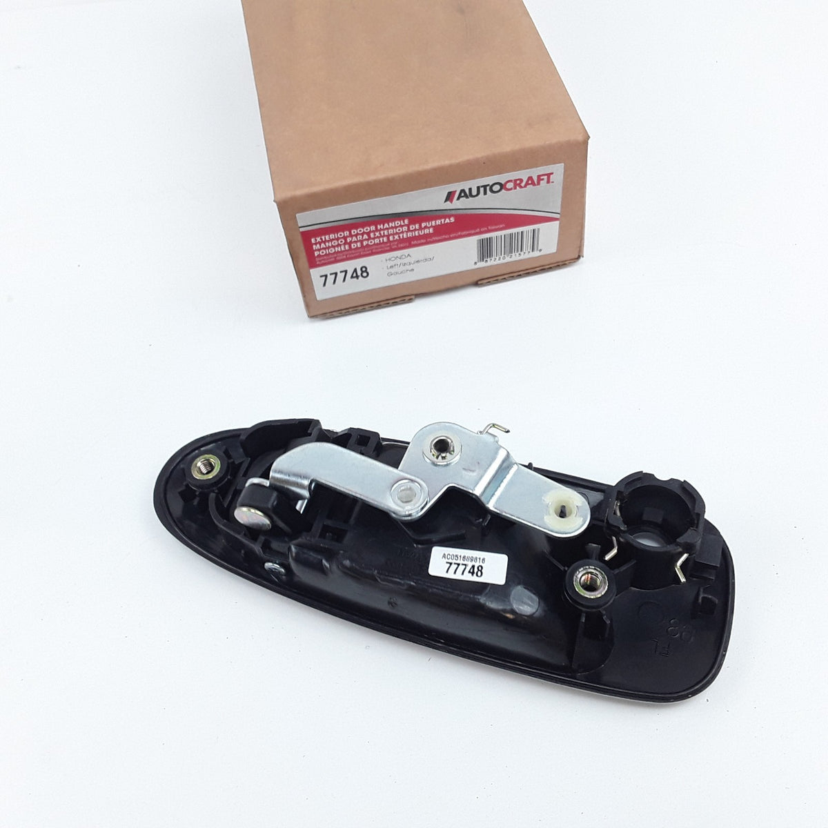 Autocraft 77748 Left Exterior Door Handle For Honda Civic (1992 1993 1994 1995)
