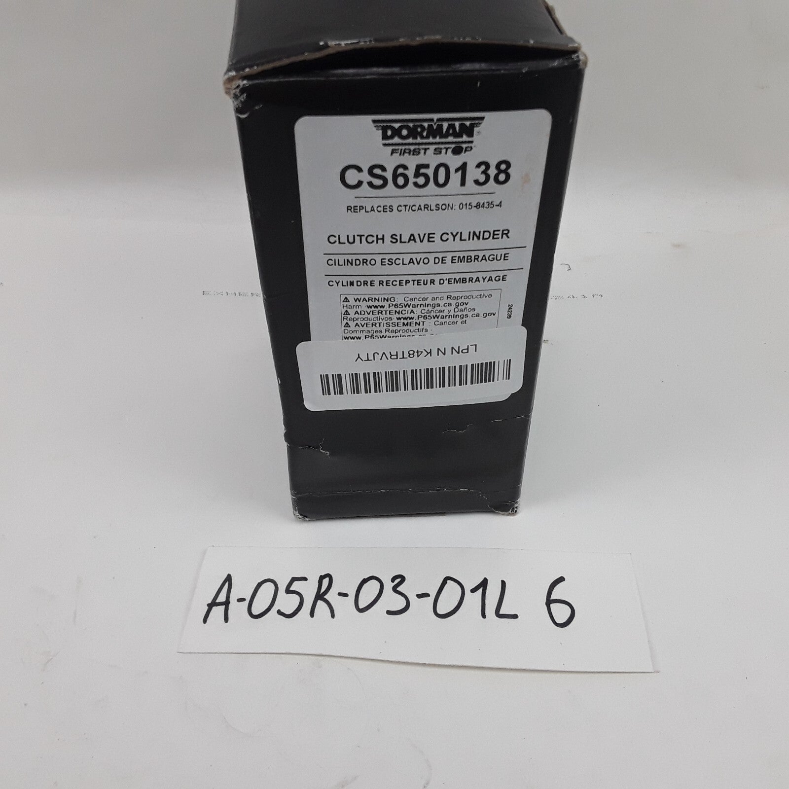 Dorman CS650138 Clutch Slave Cylinder Fits Honda Civic 2001 2002 2003 2004 2005