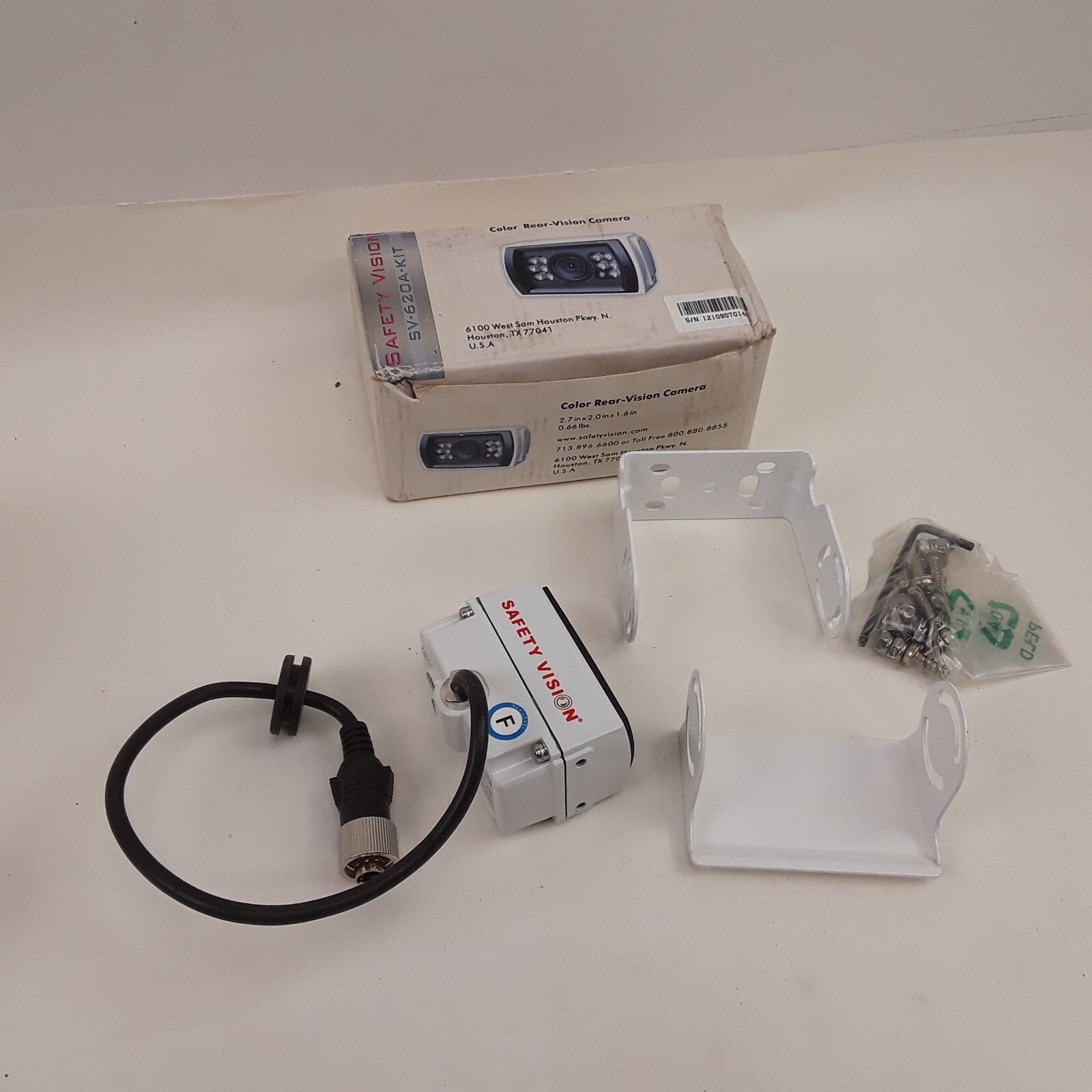 Safety Vision SV-620A-KIT Color Rear-Vision Camera W/ Built-in Microphone