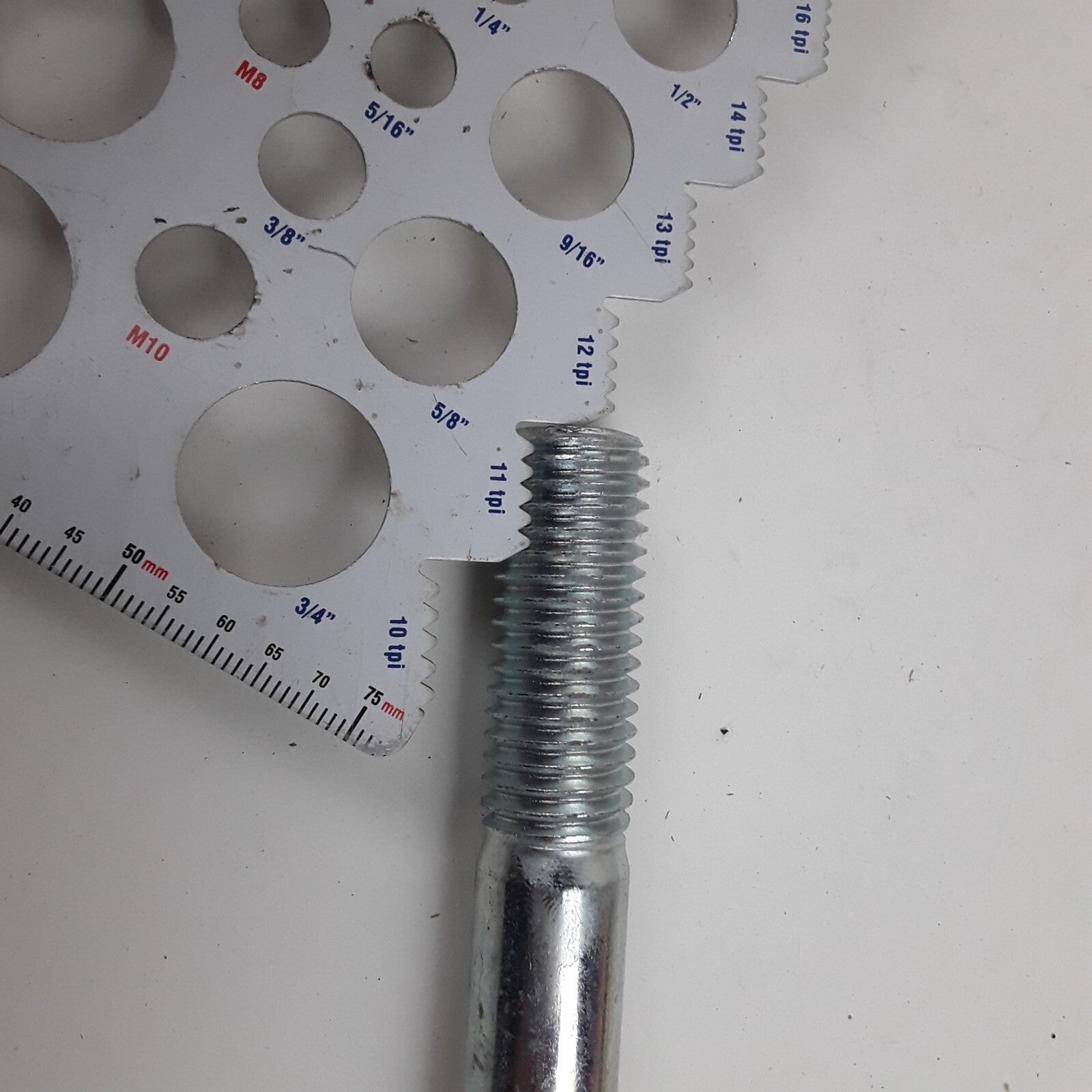 Multipurpose Car Truck Bolt Cap Screw-Hex Head-Grade 5- 5/8-11 x 6 In Pack of 10