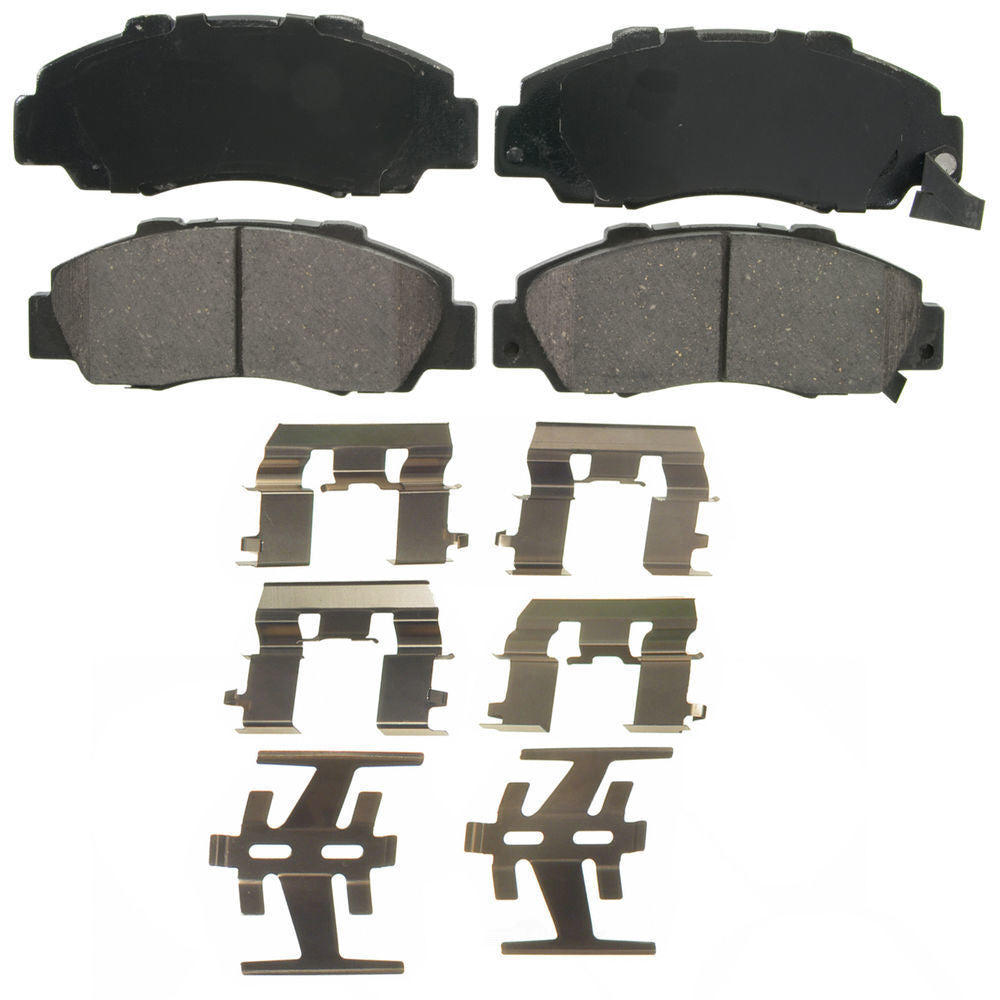Front Disc Brake Pad Set Fits Honda Prelude 1993-2001 Acura Legend 1991-1995
