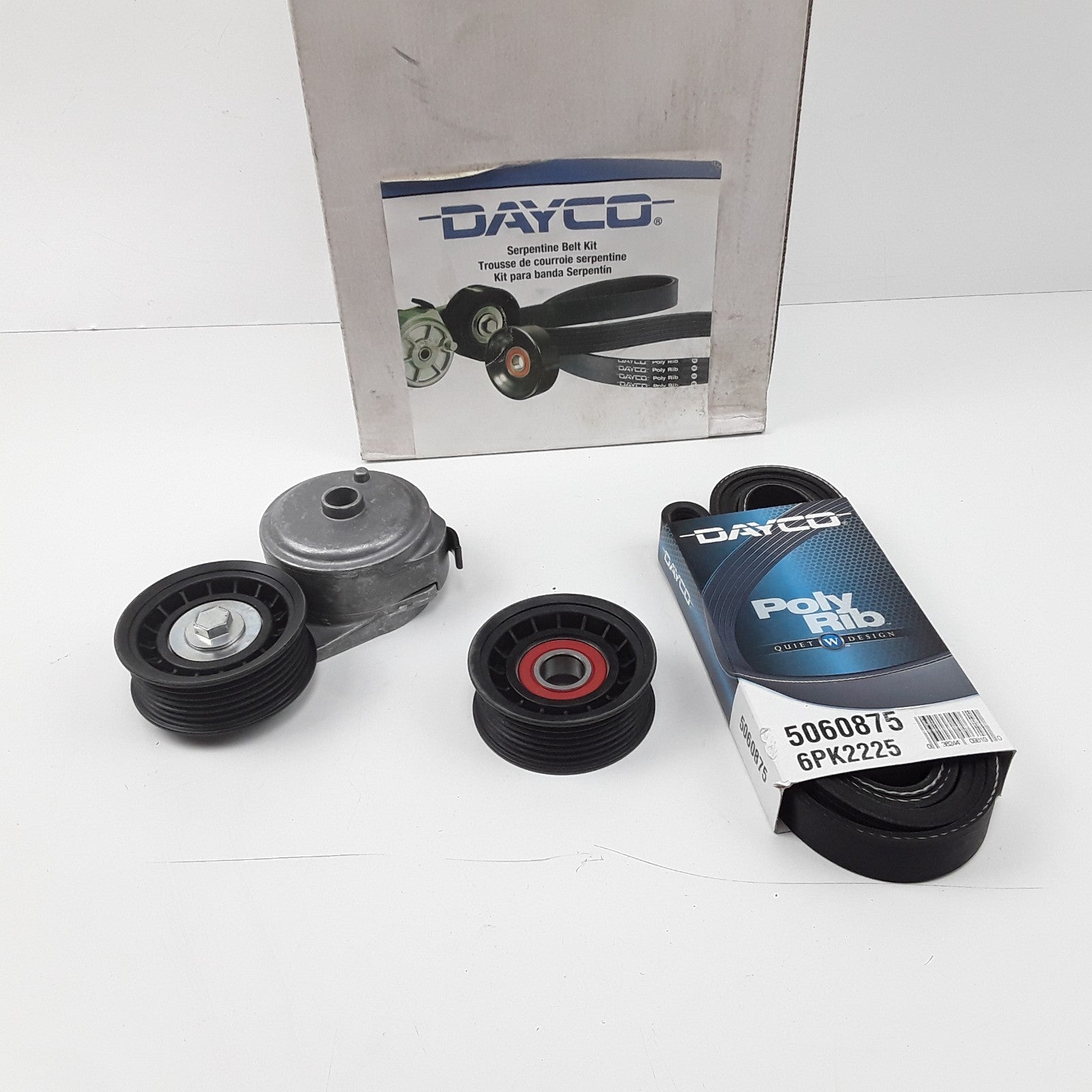 Serpentine Belt Drive Kit For GMC Savana 1500 2500 Chevrolet Tahoe P30 1996-2014