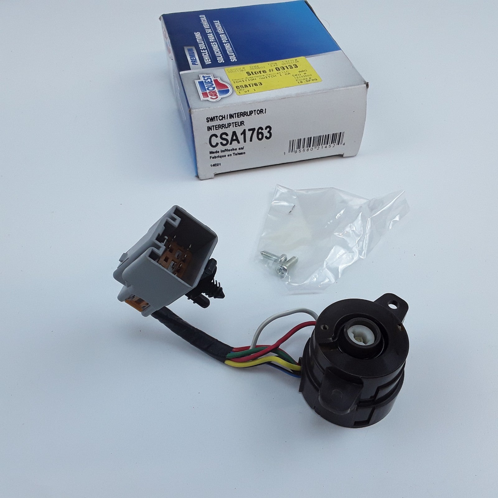 Ignition Switch Fits FORD CONTOUR,MERCURY COUGAR MYSTIQUE 1998 1999 2000