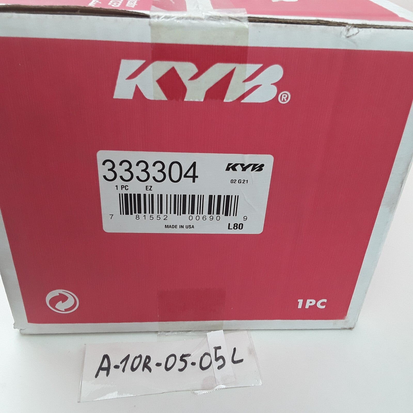 KYB 333304 Front Right Suspension Strut Assembly Fits Hyundai Accent 2000-2002