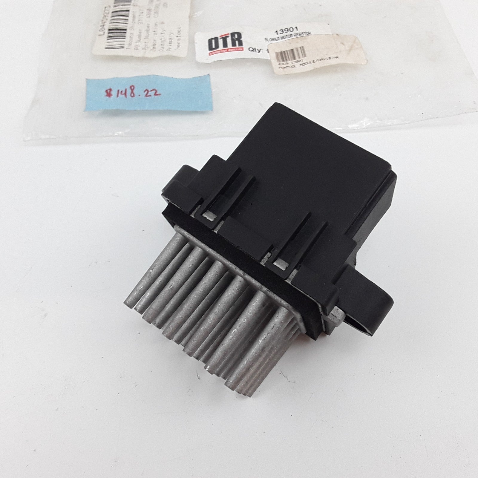 Blower Motor Resistor Fits International 7500 LoneStar ProStar 4400 (2012-2020)