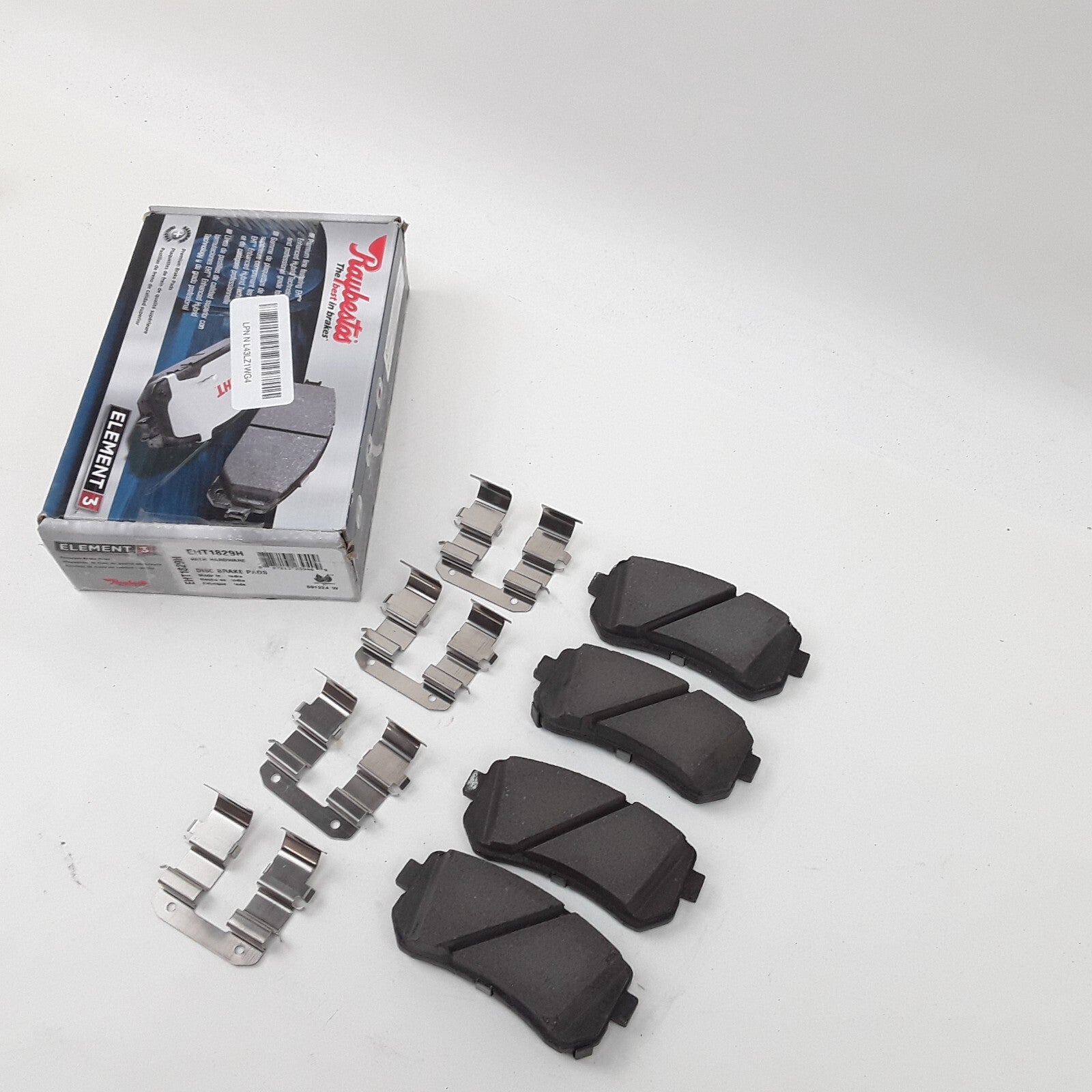 Raybestos EHT1829H Rear Brake Pad Set Fits Kia Optima Hyundai Sonata (2016-2020)