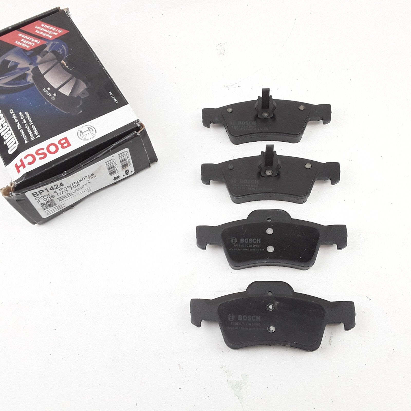 Rear Disc Brake Pad Set Fits Mercedes-Benz E400 S350 E250 E350 CL550 (2008-2018)