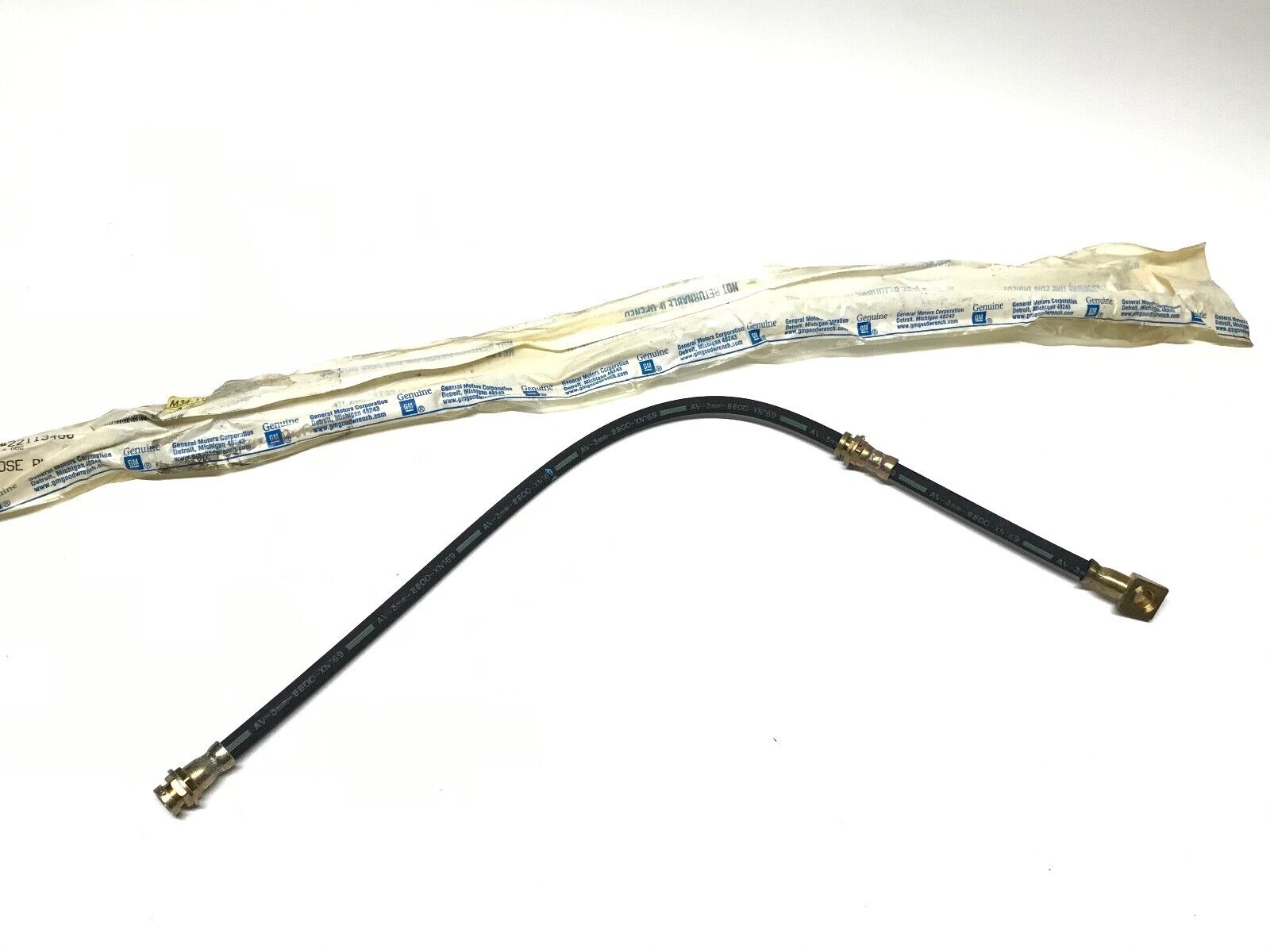 GM 22113480 Genuine OEM C3500 Front Right Passenger Side Brake Flex Hose - HotCarParts