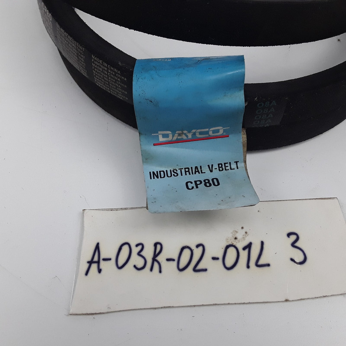 Dayco CP80 Industrial Hi-Power II Classical Section Wrapped V-Belt