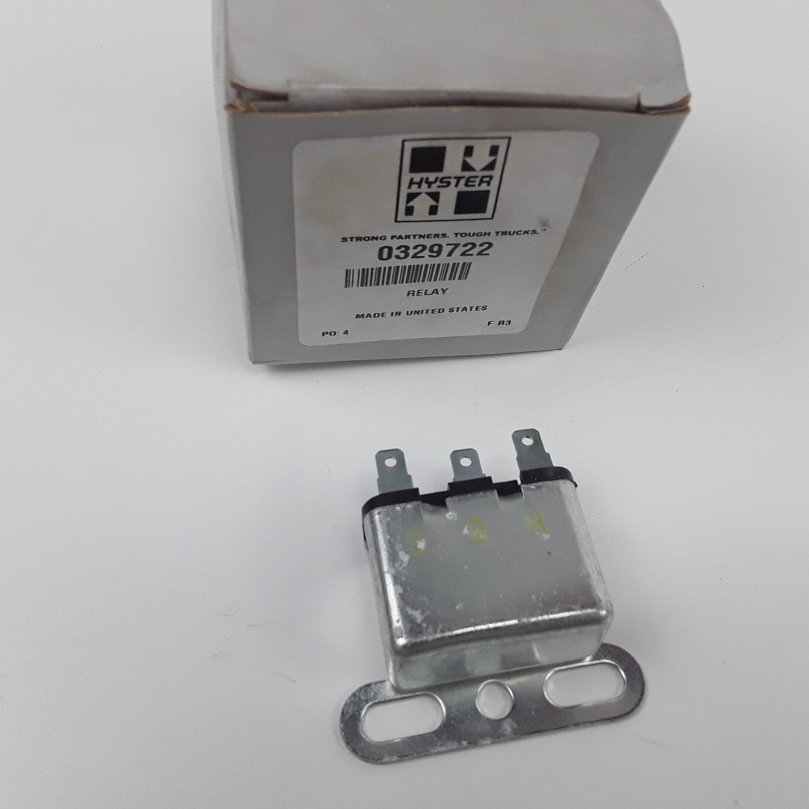 Hyster 0329722 Horn Relay Assembly 12 Volt For Hyster Forklifts