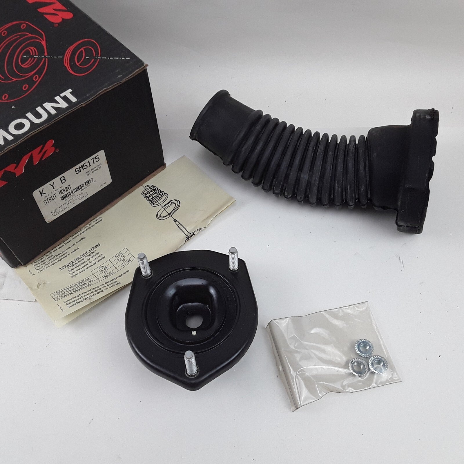 KYB SM5175 Rear Suspension Strut Mount Fits Lexus ES300 Toyota Camry 1997-2006