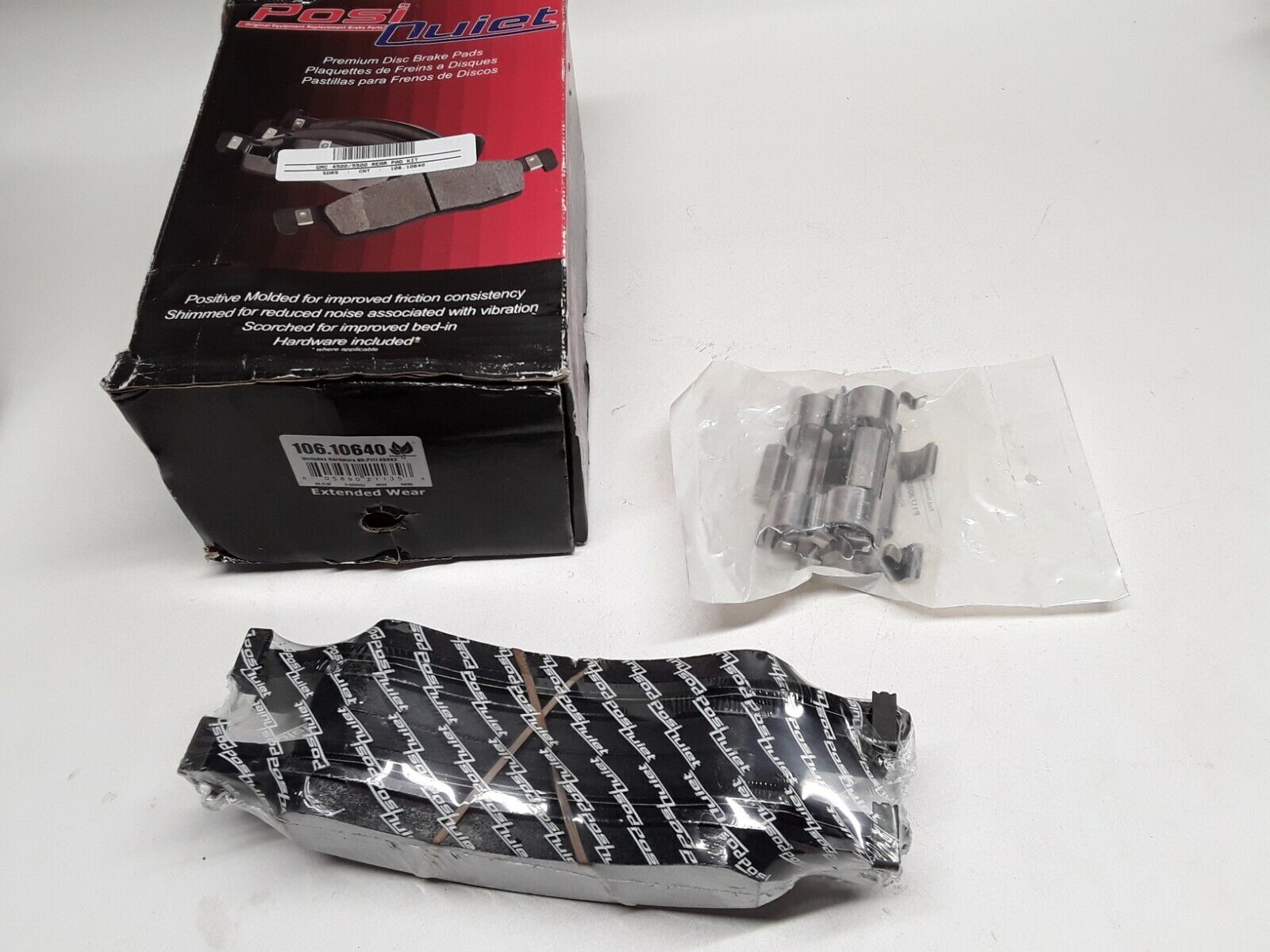 Disc Brake Pad Set Rear Centric 106.10640 for Kodiak,Topkick C4500,C5500 2004-09 - HotCarParts