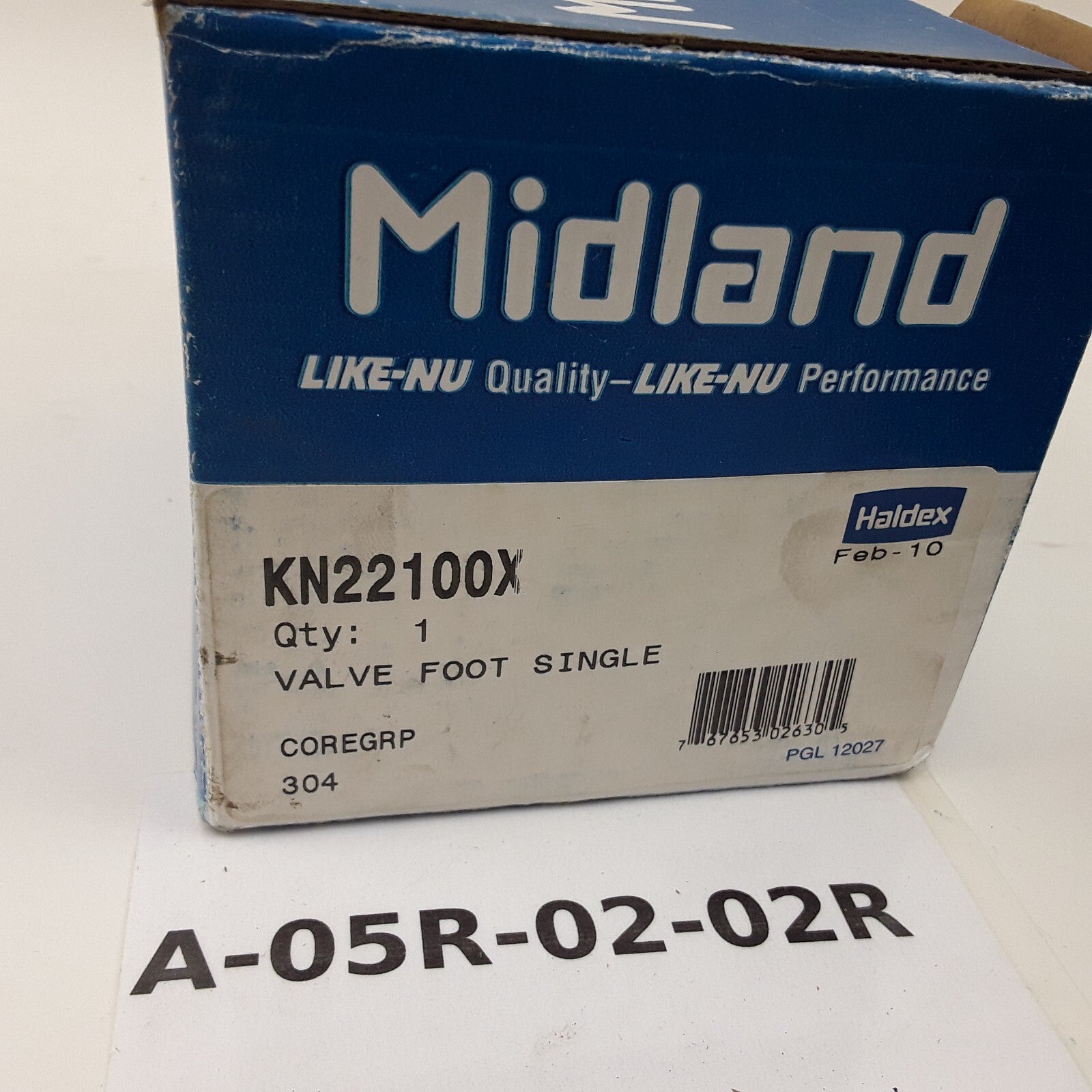 Haldex KN22100X Brake Pedal Assembly Single Circuit Foot Valve Operated Service