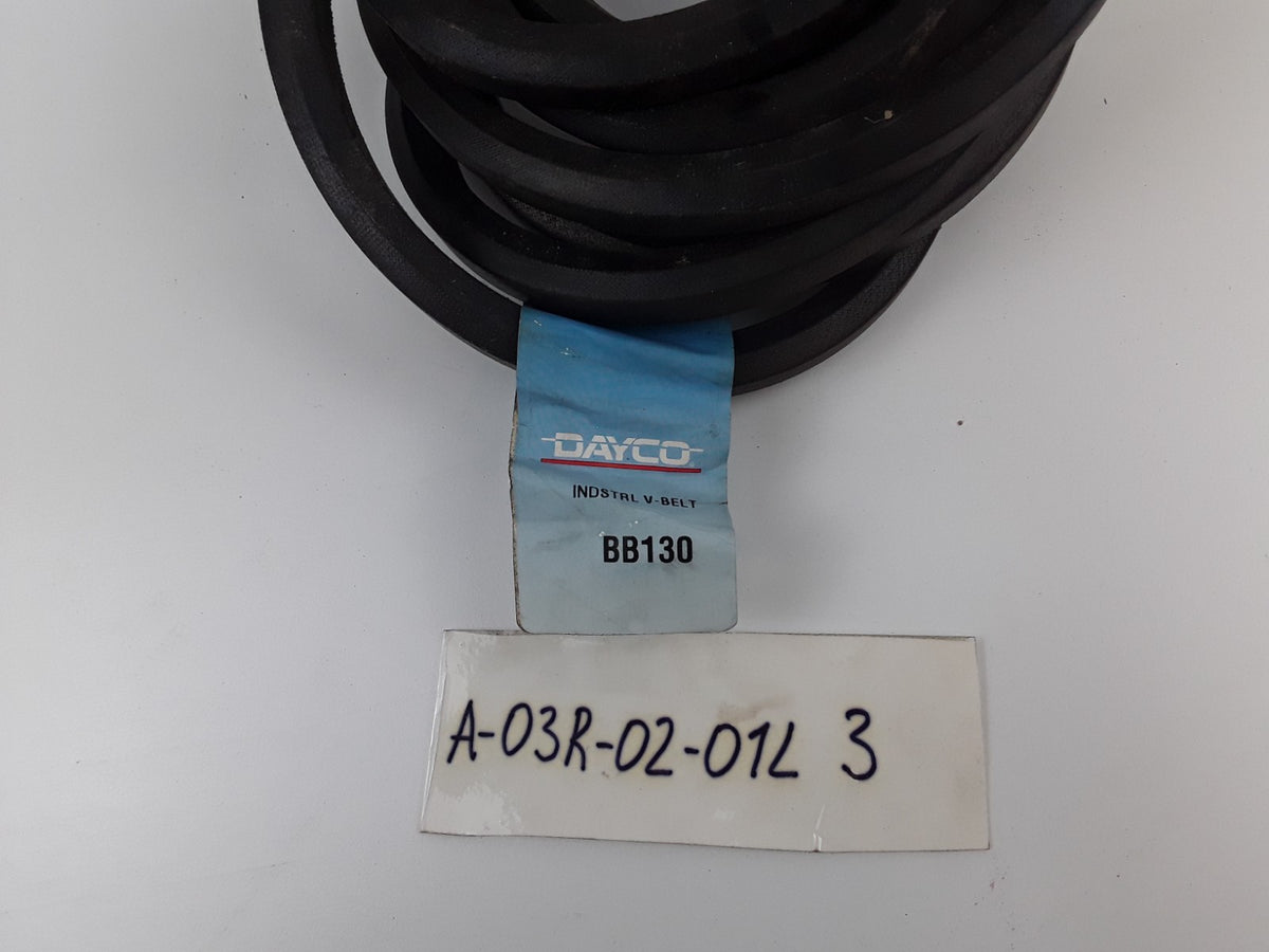 Dayco BB130 Double-Angle Industrial V-Belts Assembly Universal Fit