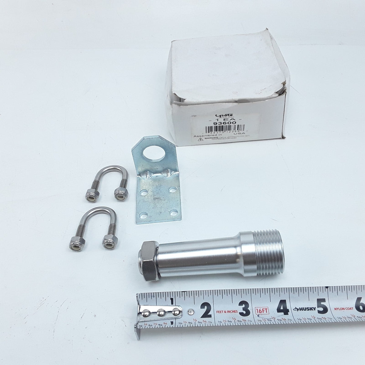 Strobe & Beacon Mounting Brackets For Mirror Bracketry, w/ 1in. Built-In Mount