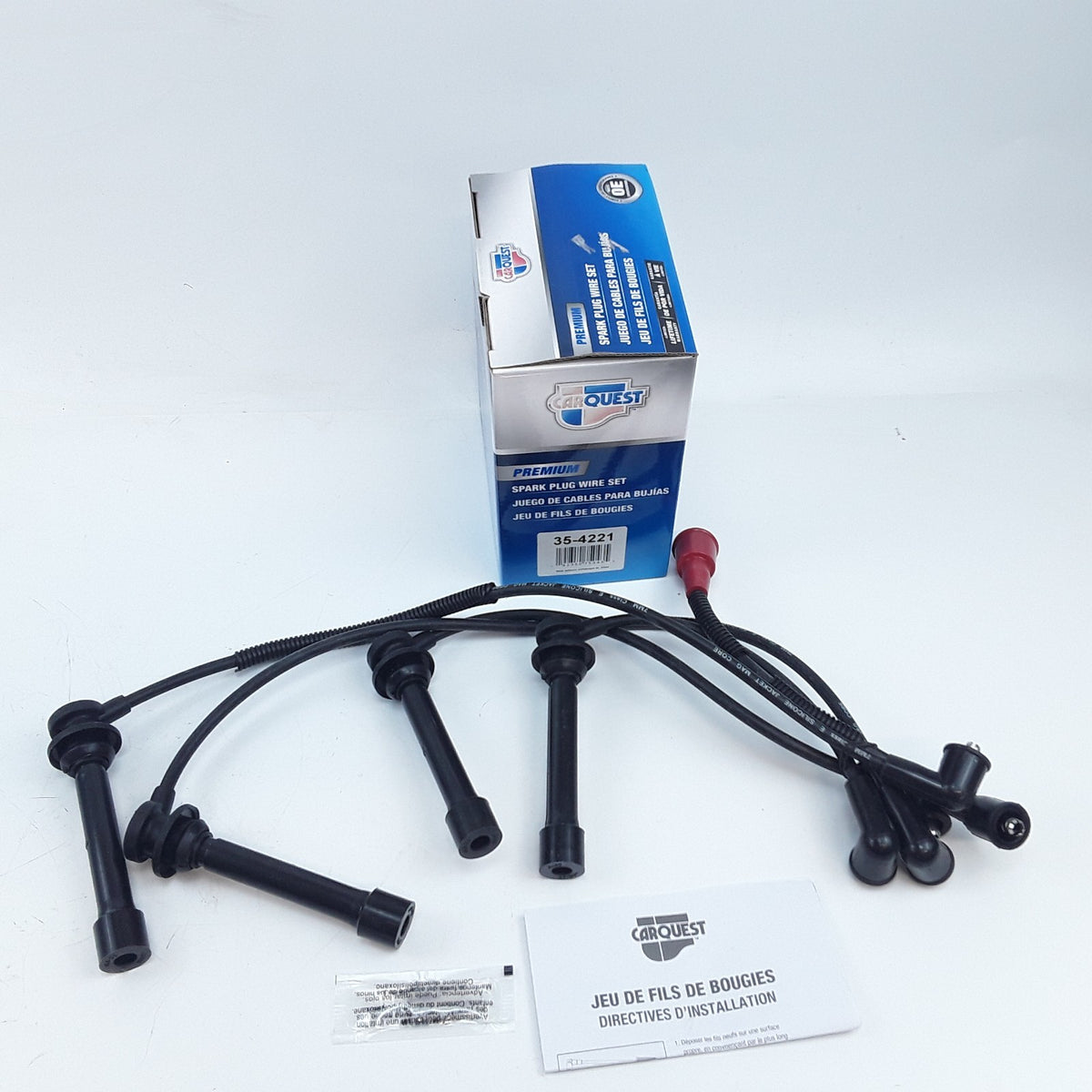 Carquest 35-4221 Spark Plug Wire Set Fits Nissan Altima (1993 1994 1995 1996)