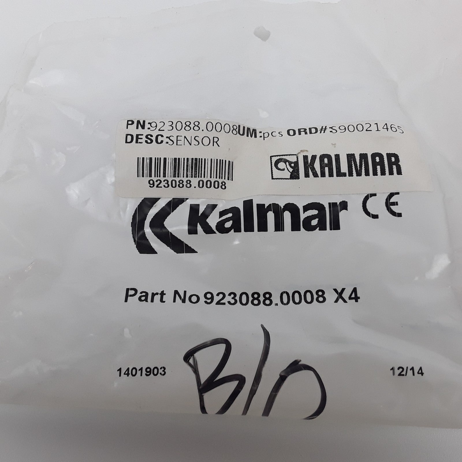 Kalmar 923088.008 Position Control Valve Sensor For Reach Stackers Forklifts