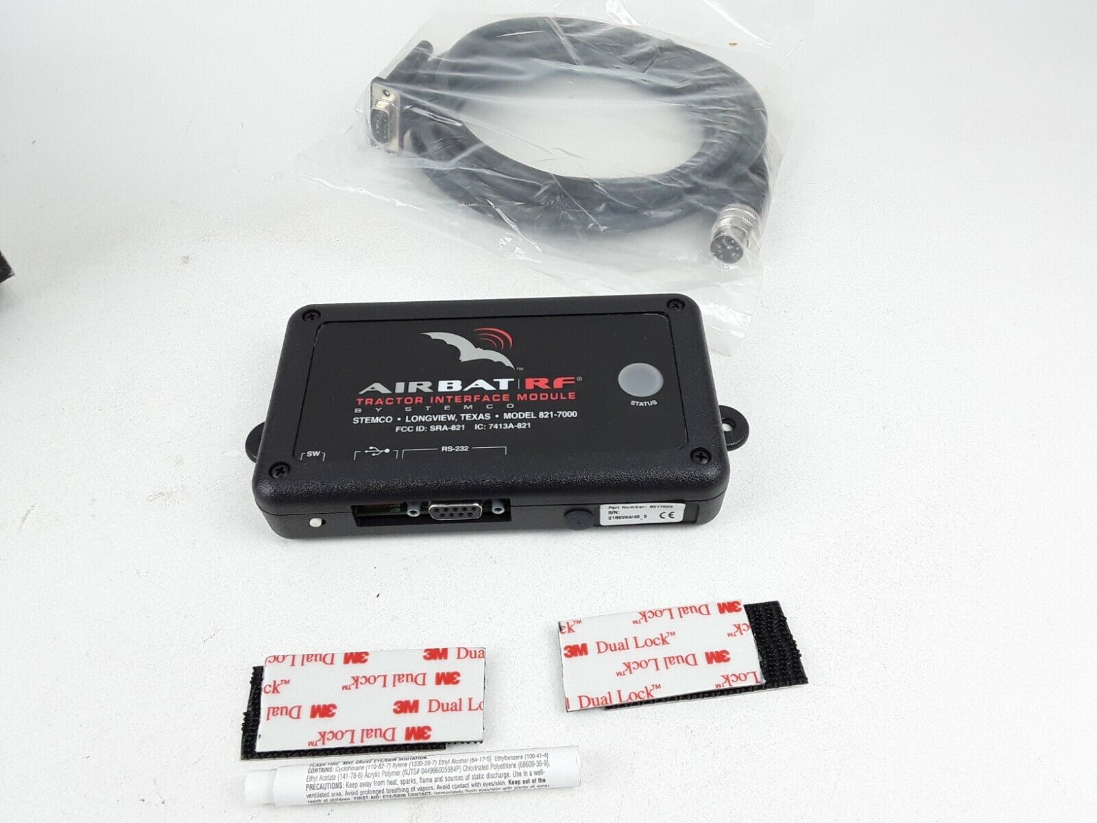 AIRBAT RF Tractor Interface Module 8217000(01-821-7000) W cable RS232-6pin,13" - HotCarParts