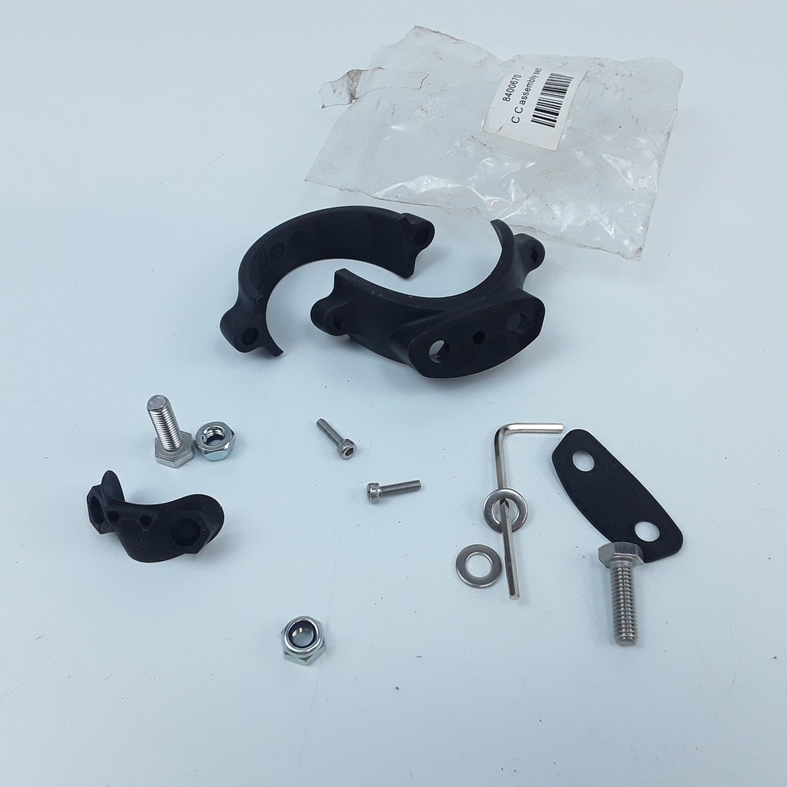Orlaco 8400670 Compact Camera FAMOS Bracket Assembly Set Black
