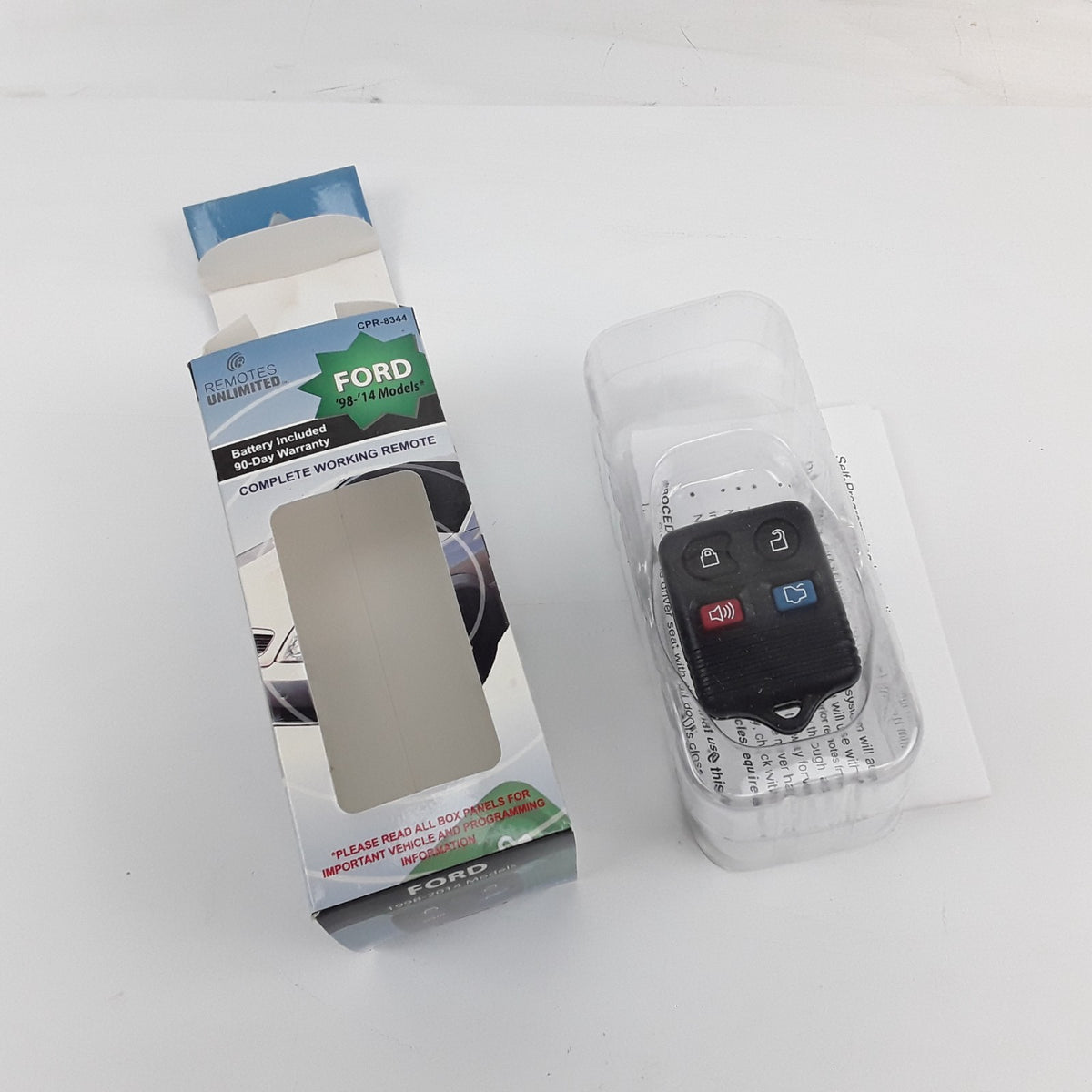 Keyless Entry Remote 4 Button Fits Lincoln Mercury Ford 1998 1999 2000 2001-2014