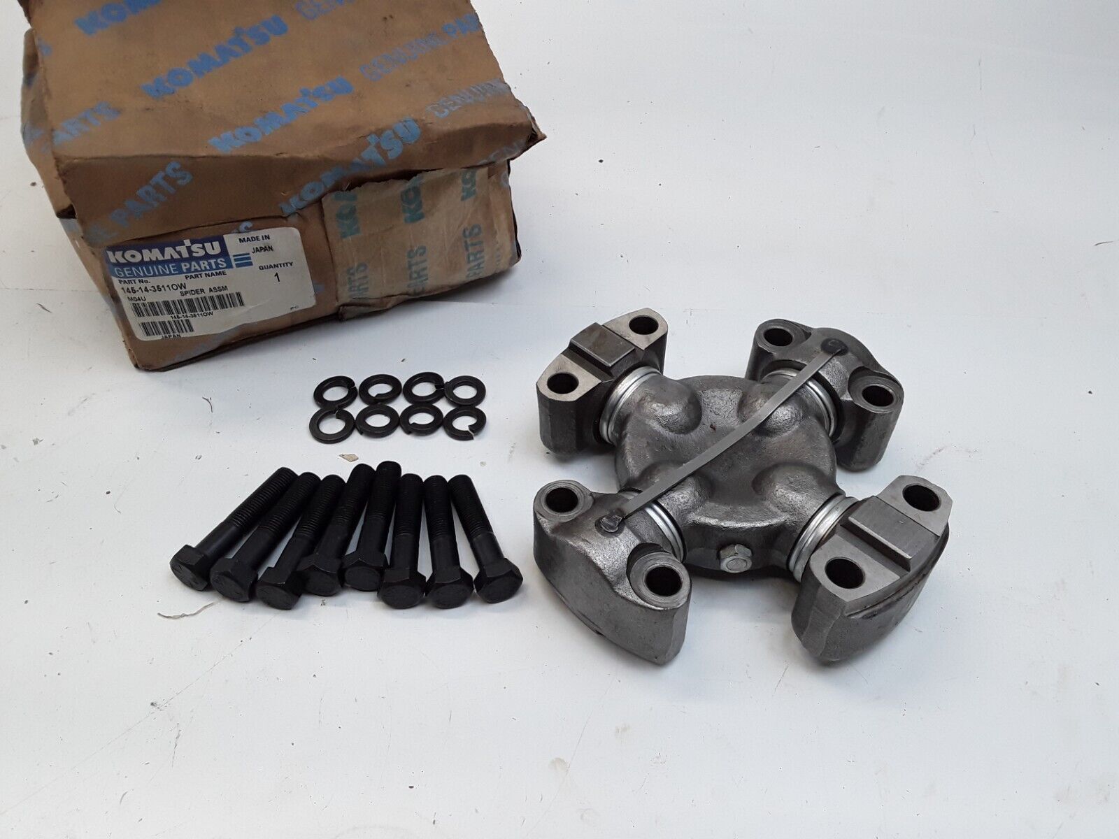 GENUINE OEM Komatsu 145-14-35110W SPIDER & BEARING KIT 145-14-35110, 1451400190 - HotCarParts