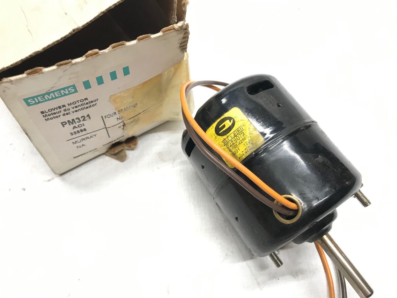 HVAC Blower Motor VDO SIEMENS PM321 - HotCarParts