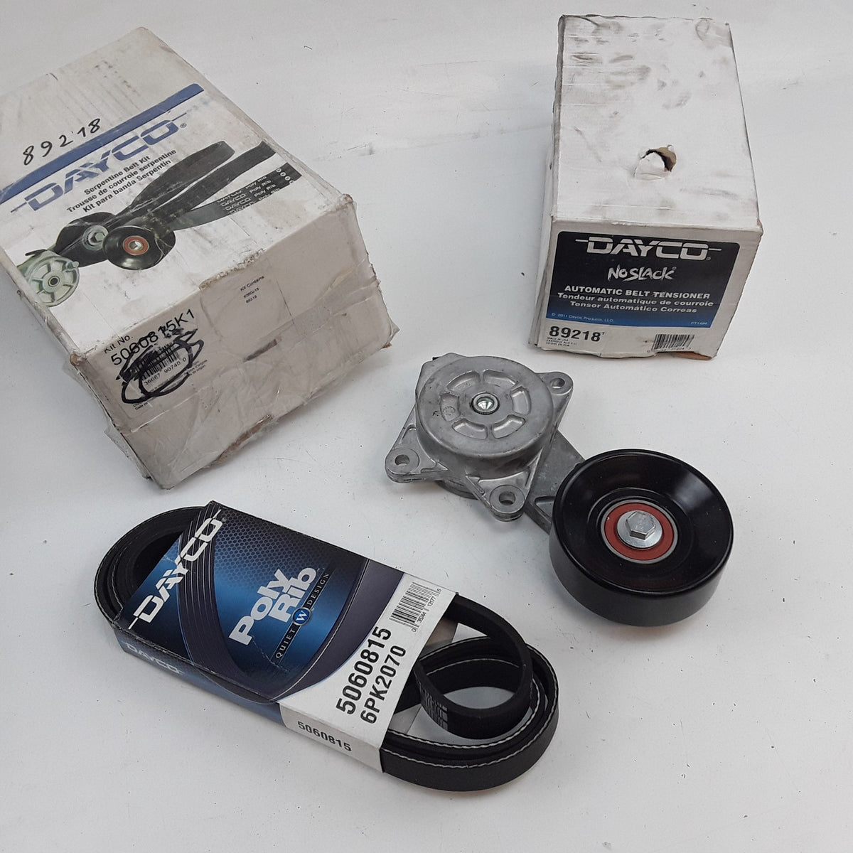 Serpentine Belt Drive Component Kit For Ford Taurus 2001 2002 2003 2004 2005