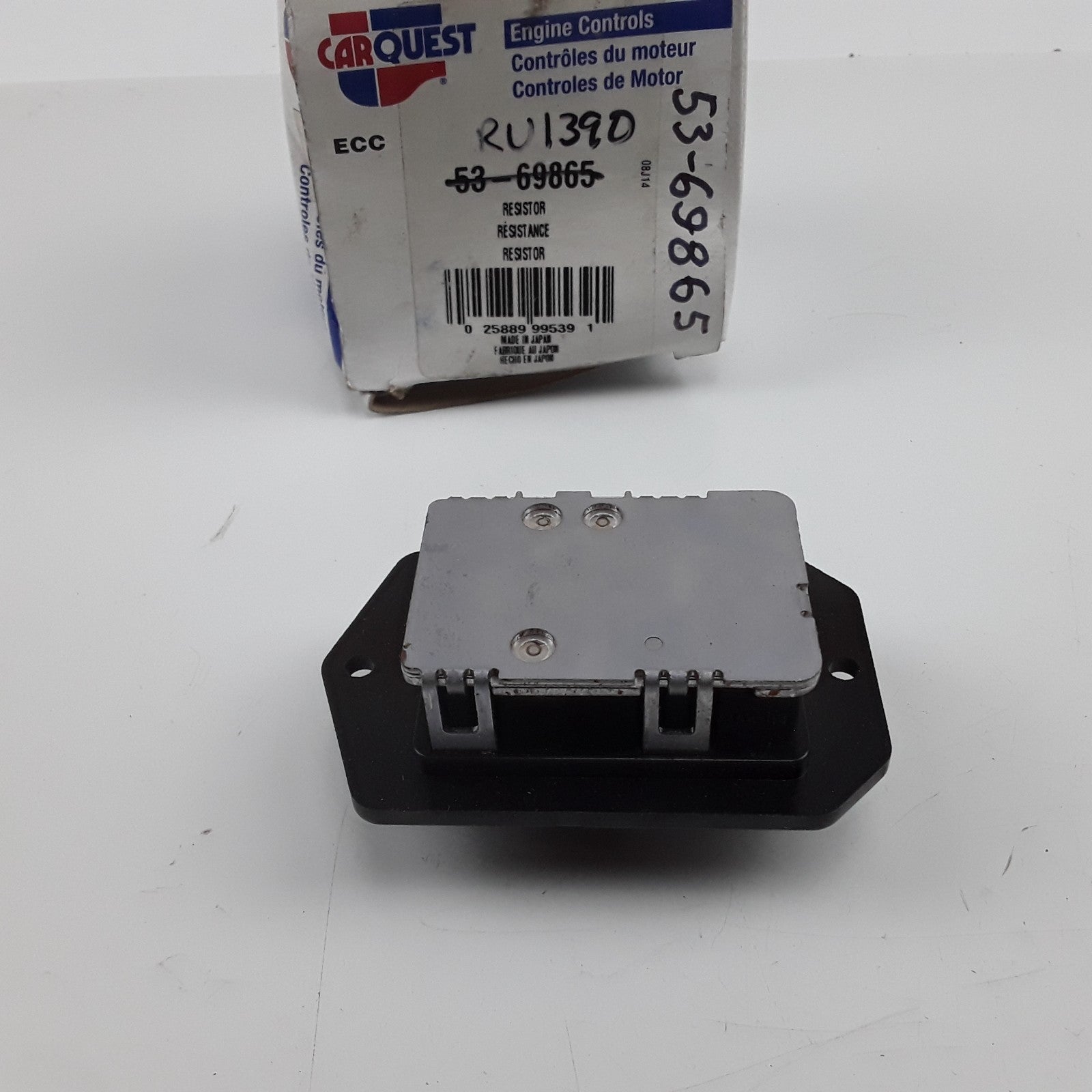 CARQUEST 53-69865 HVAC Blower Motor Resistor Fits Toyota Sienna 2003-2010