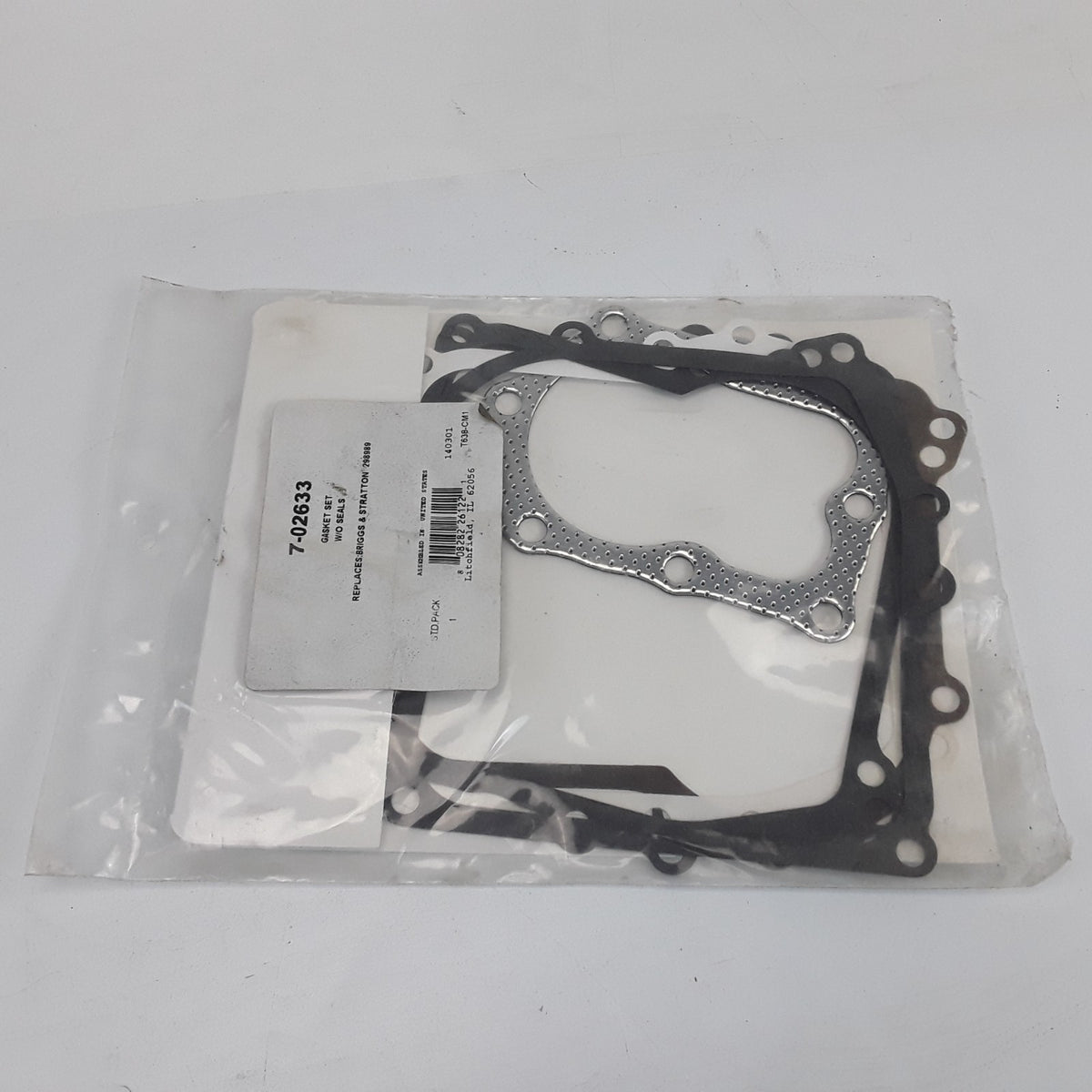 Prime Line 7-02633 Engine Gasket Set W/O Seal Replaces Briggs & Stratton 298989