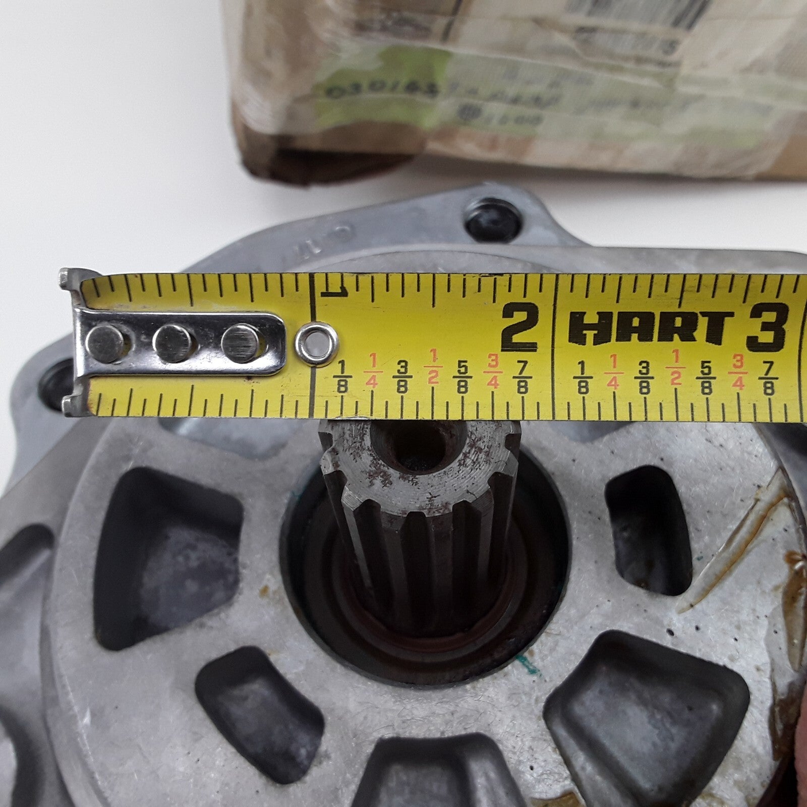 OEM NEW Parker P16 65C 2N1  Hydraulic Gear Pump Division 0301687 P16 Series